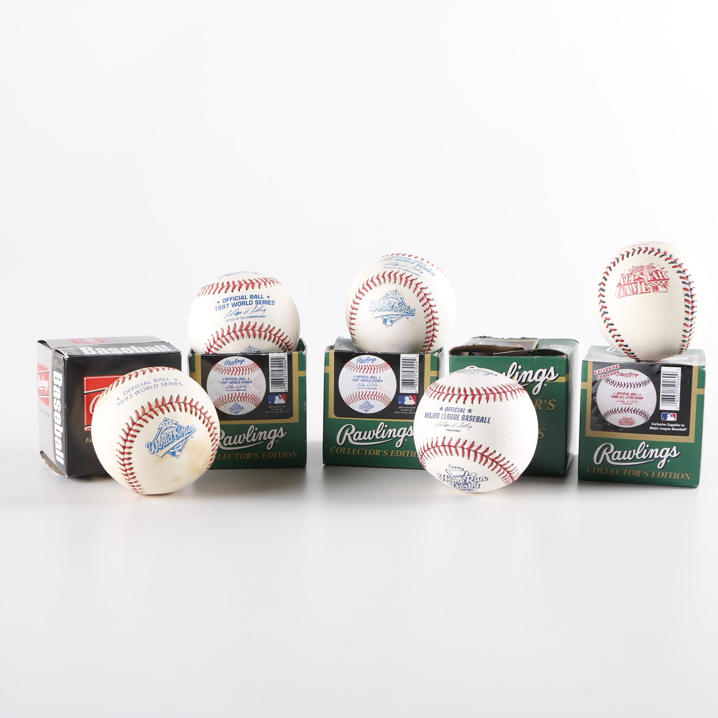 Rawlings Official Home Run Derby and World Series Baseballs