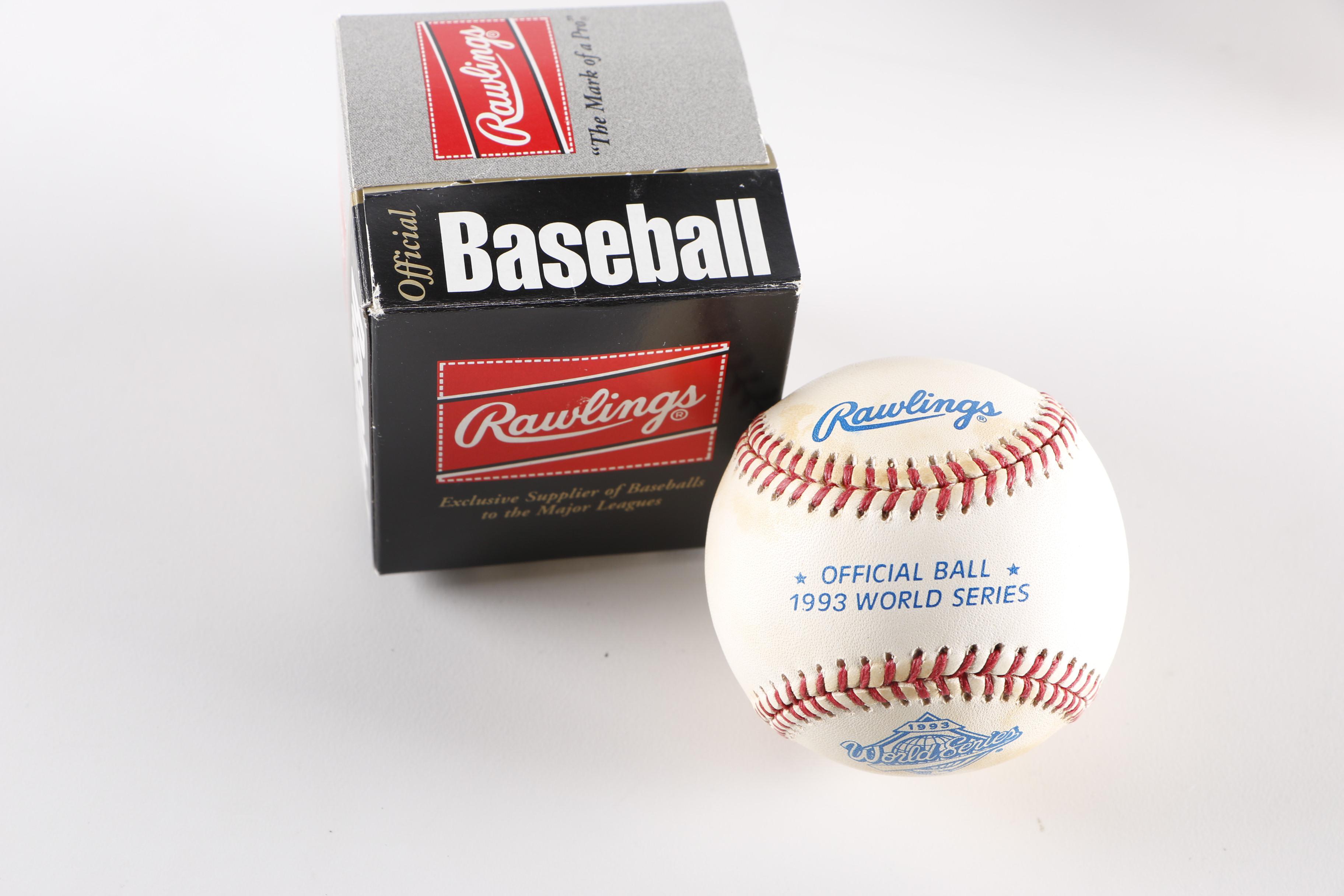 Rawlings Official Home Run Derby and World Series Baseballs