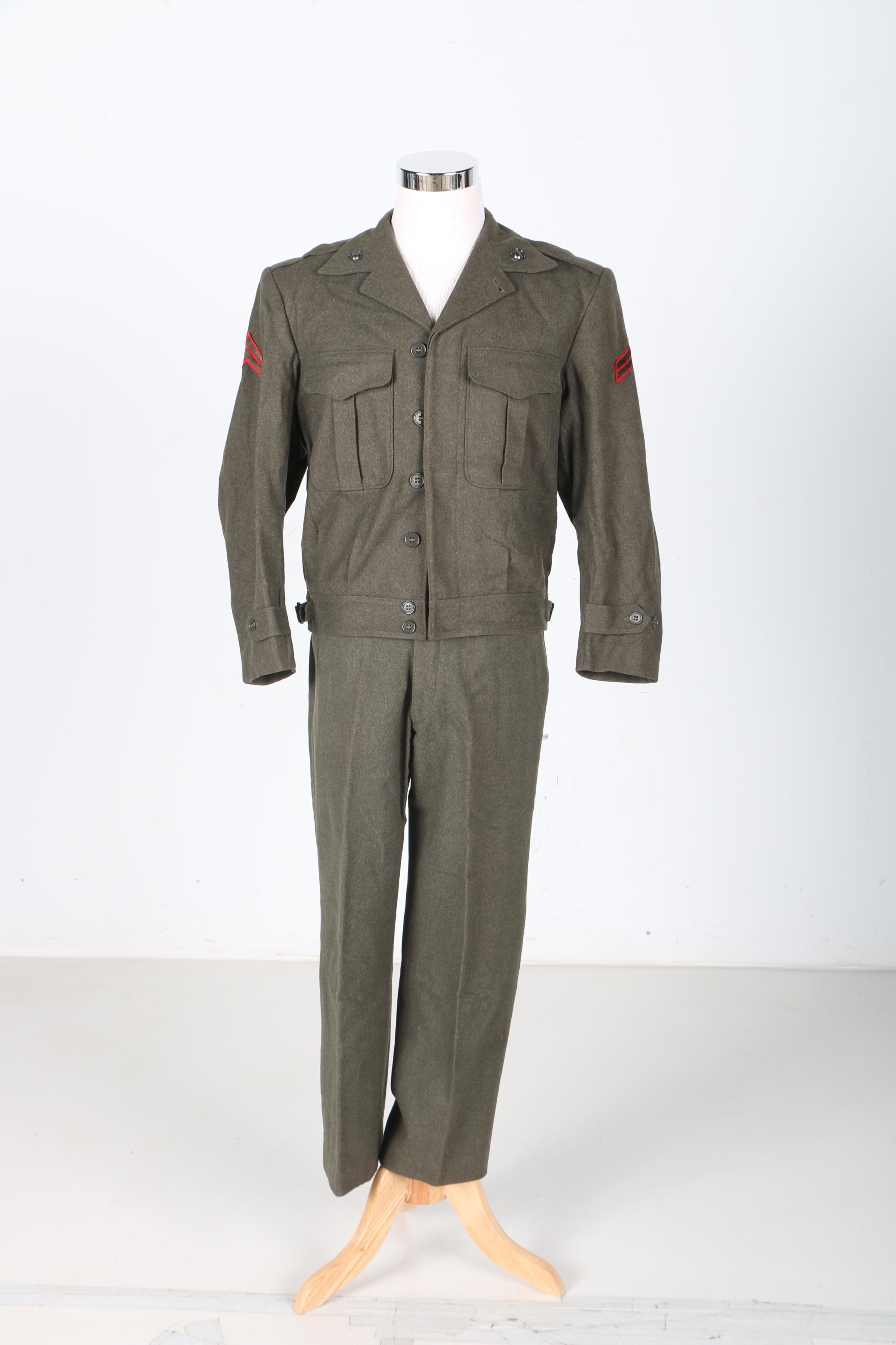 World War II Era Marine Corp Uniform