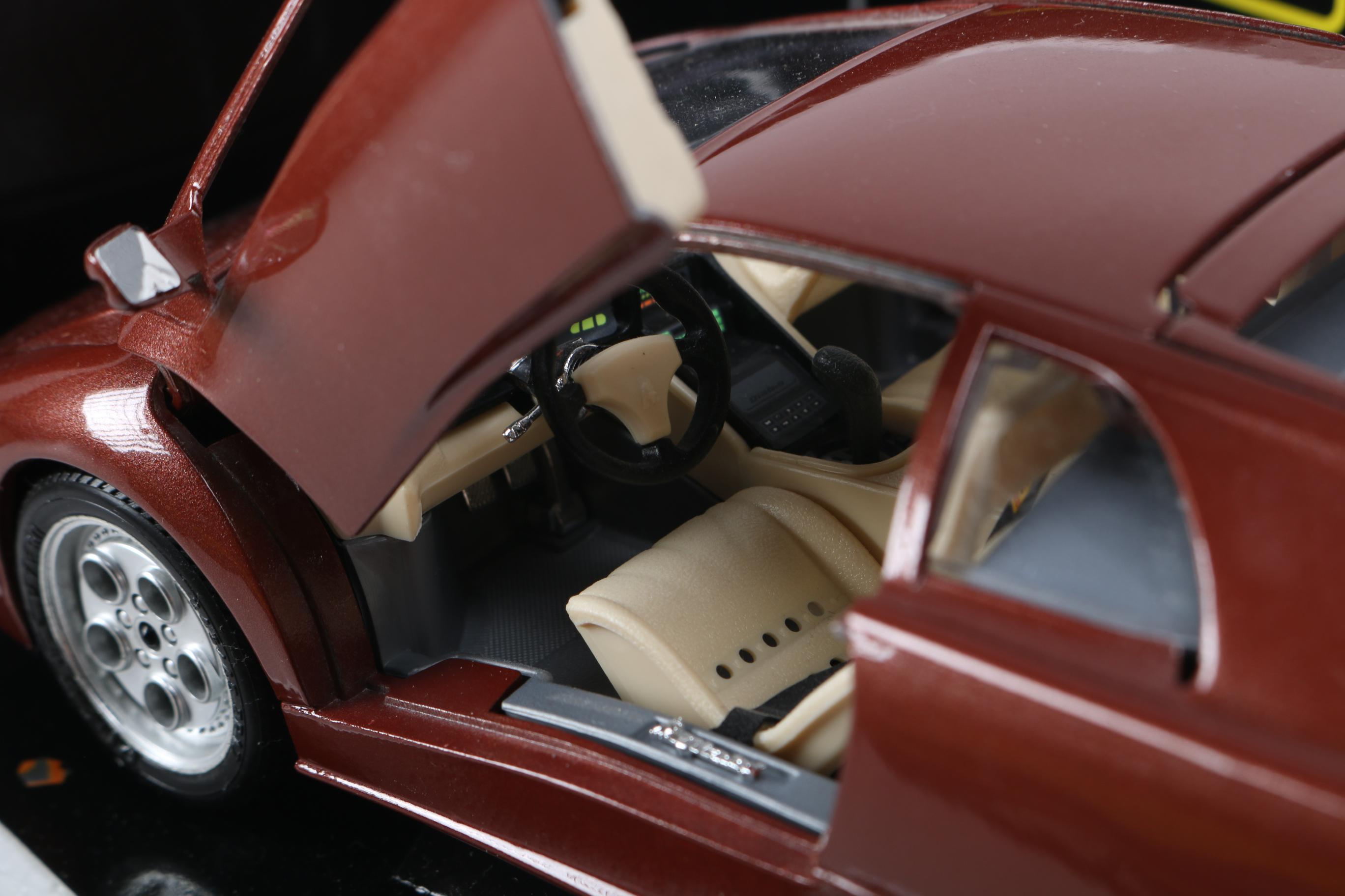 1:18 Scale Maisto and Burago Model Lambroghinis