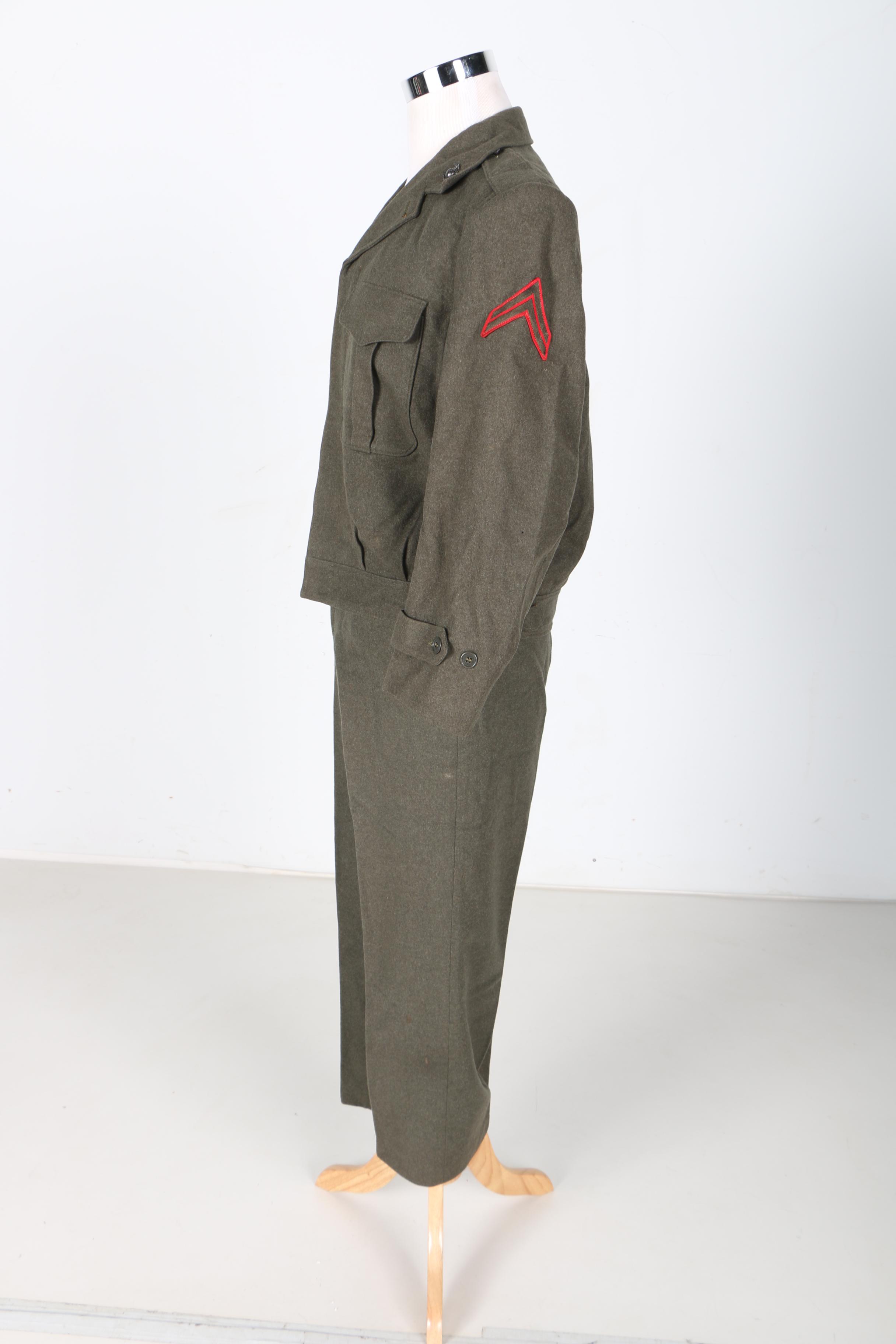 World War II Era Marine Corp Uniform