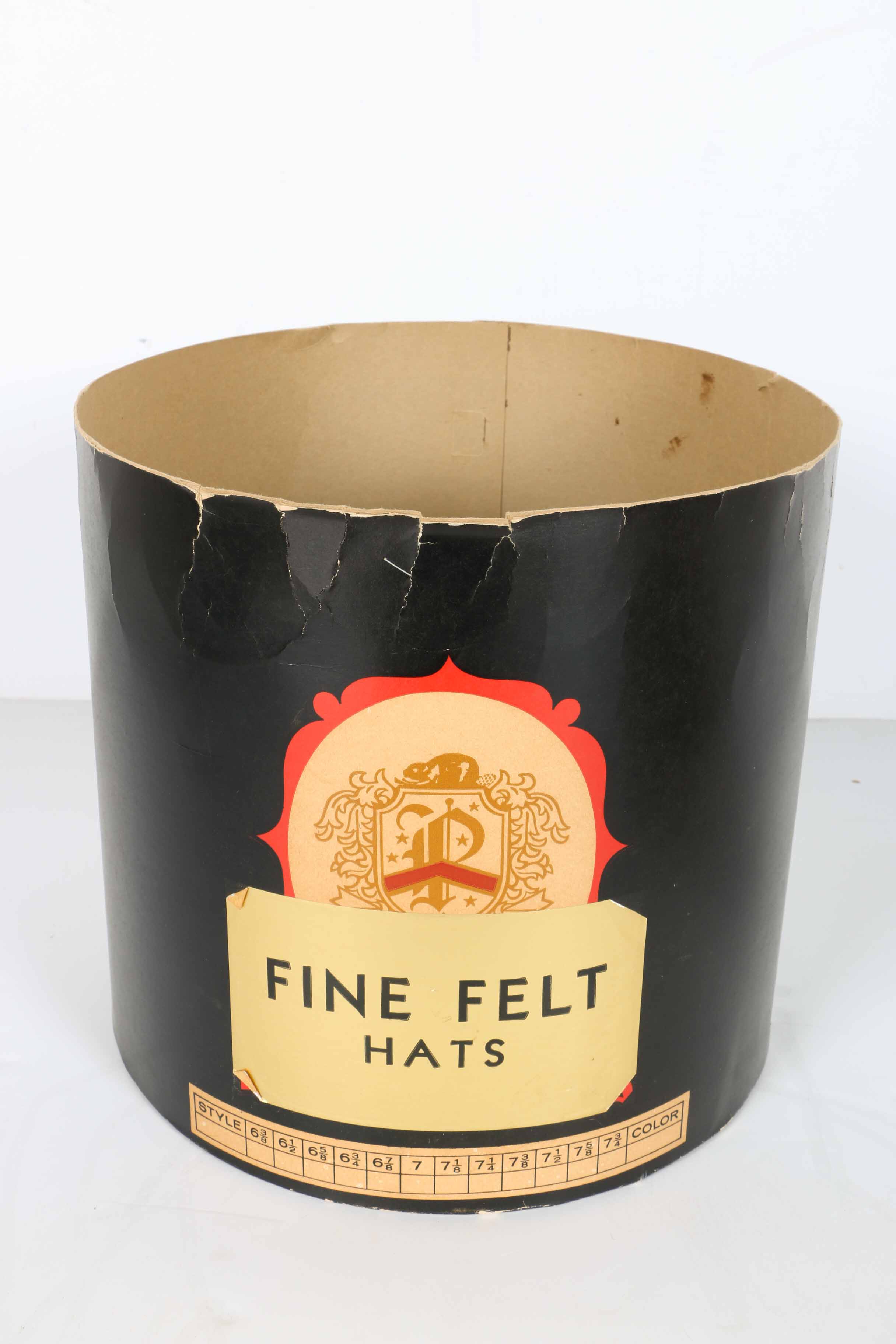 Vintage Men's Hats and Hat Boxes