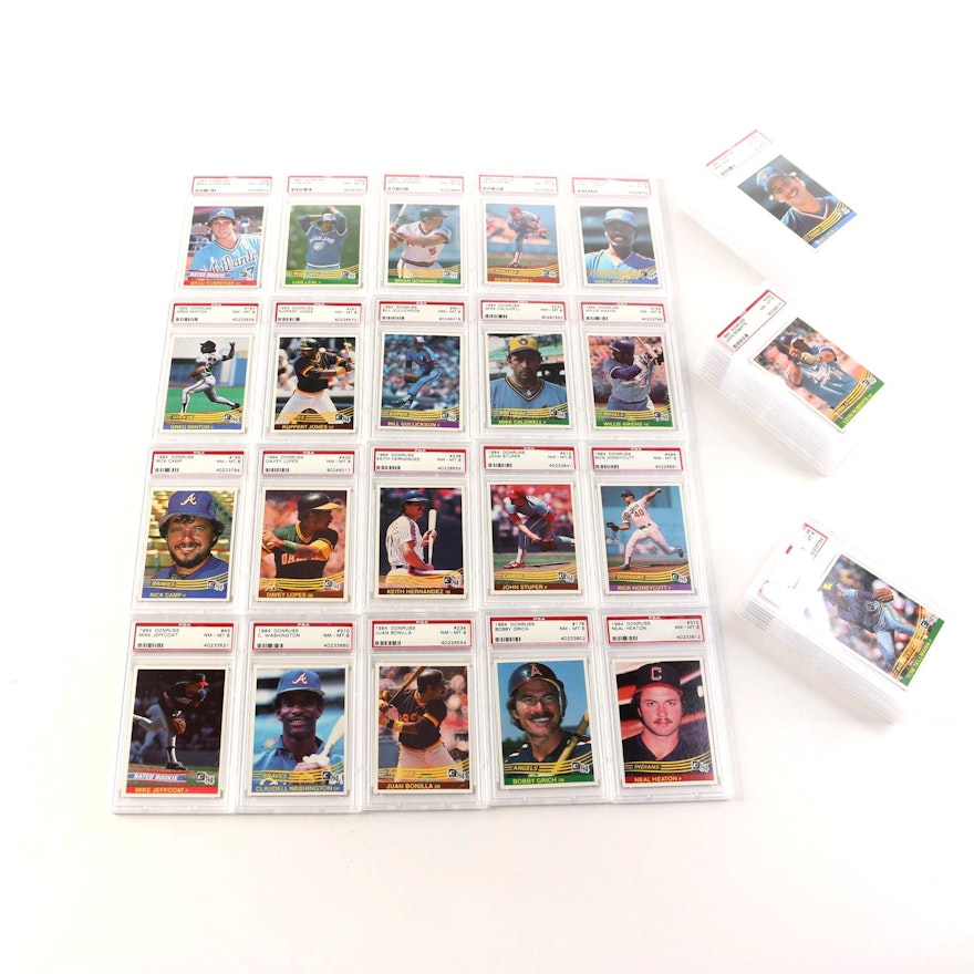 Collection of 1984 Donruss Baseball Cards