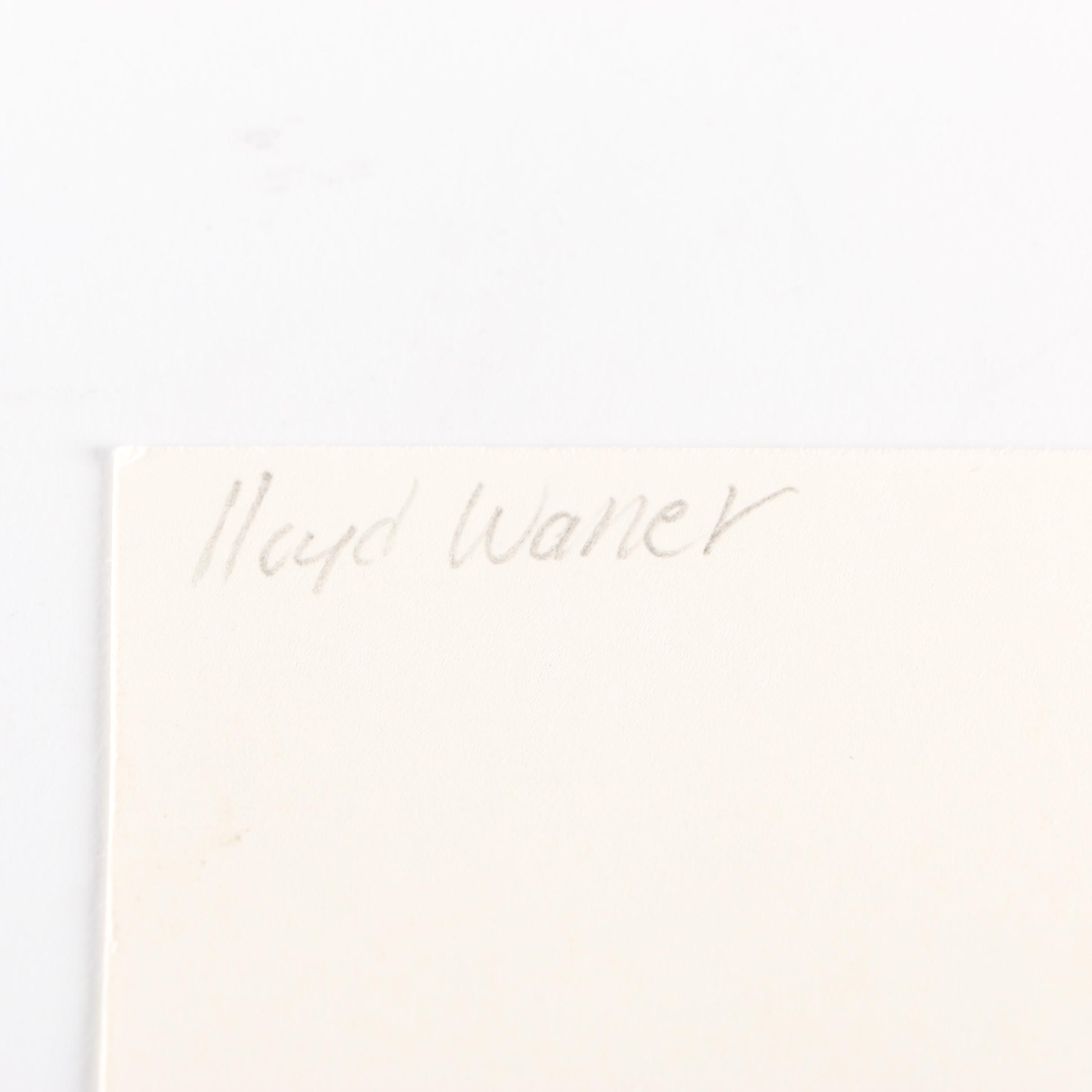 Lloyd Waner Autograph