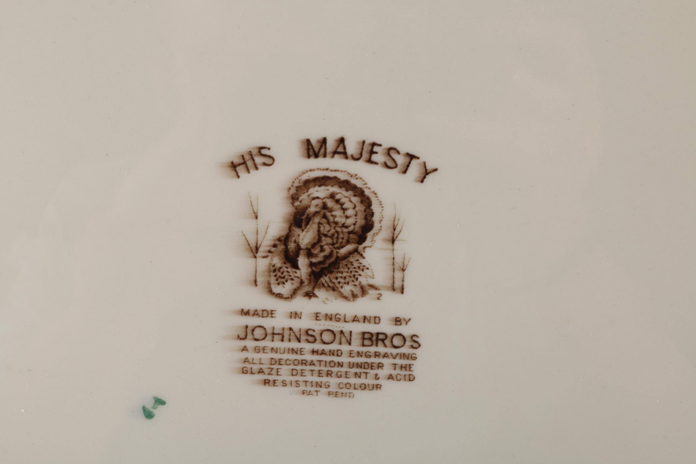 Mason's "Watteau Brown" English Ironstone Transferware