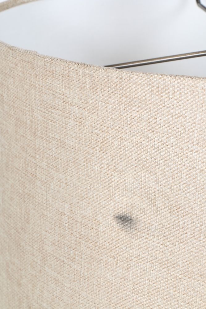 Pair of Glass and Metal Table Lamps