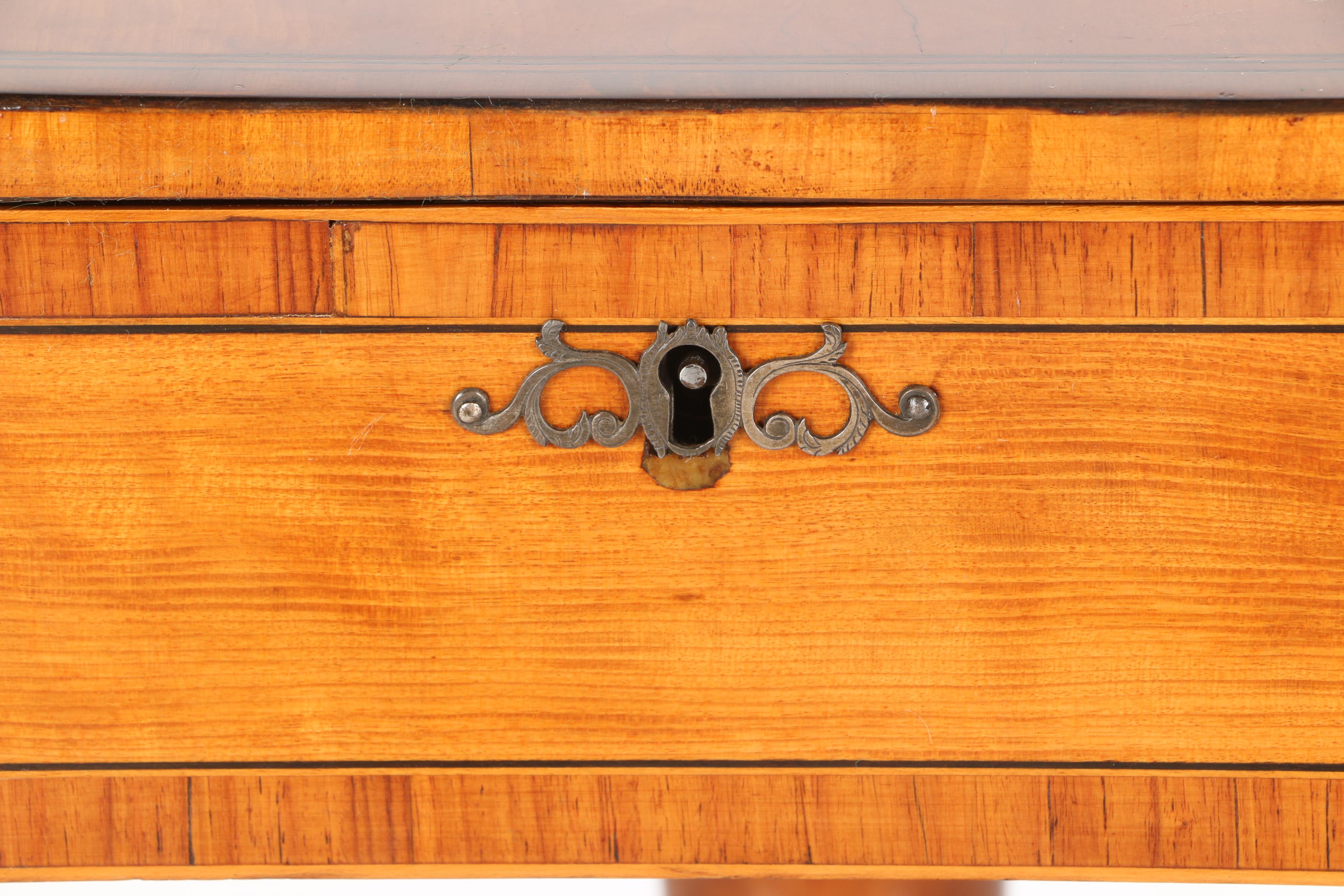 Early 20th Century Veneer Drop Leaf Side Table