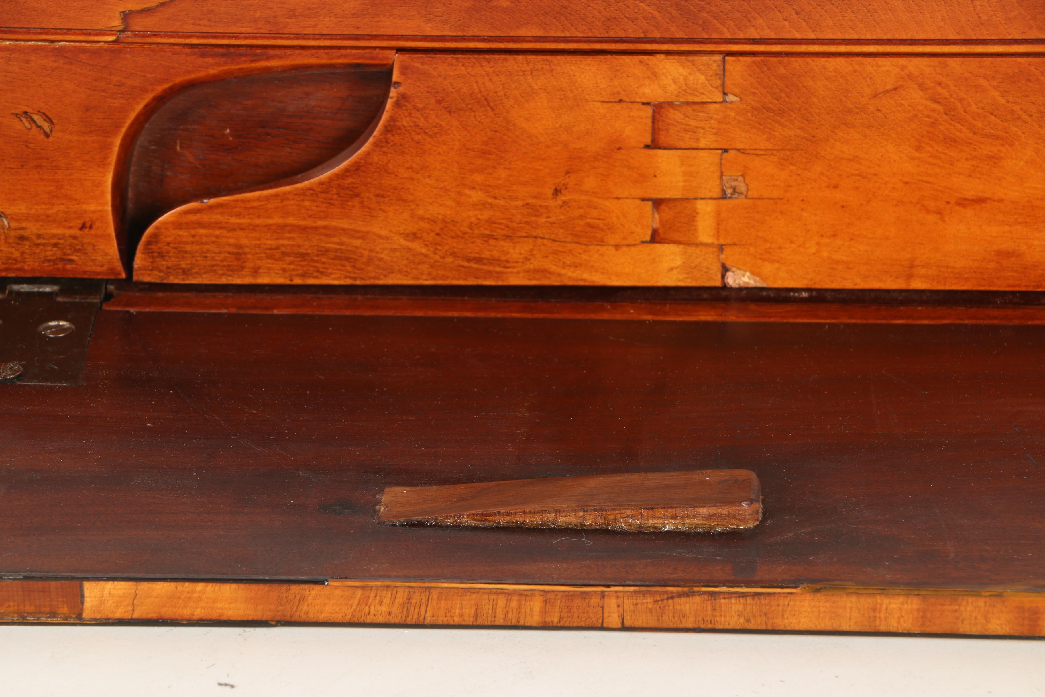 Early 20th Century Veneer Drop Leaf Side Table