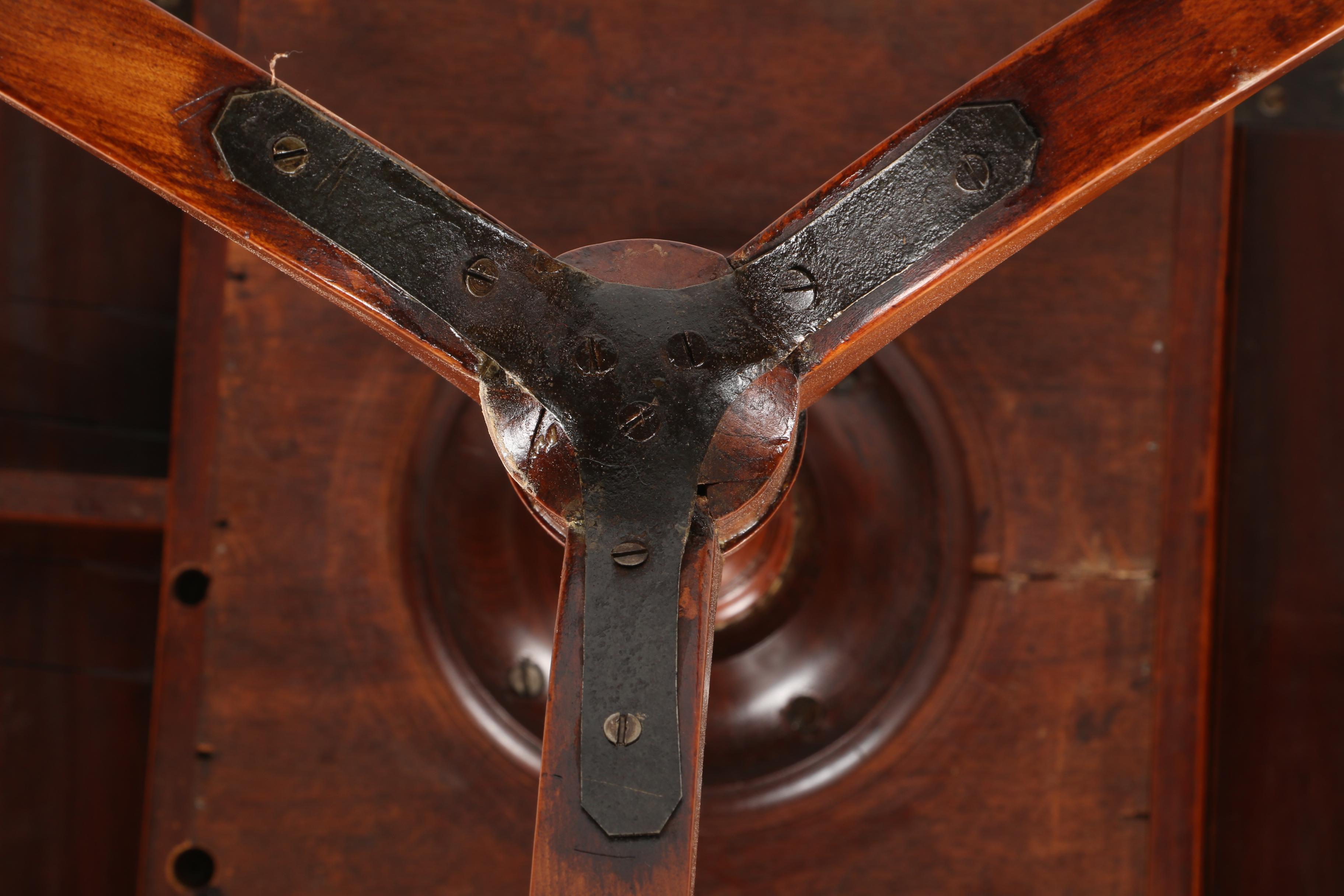 Early 20th Century Veneer Drop Leaf Side Table