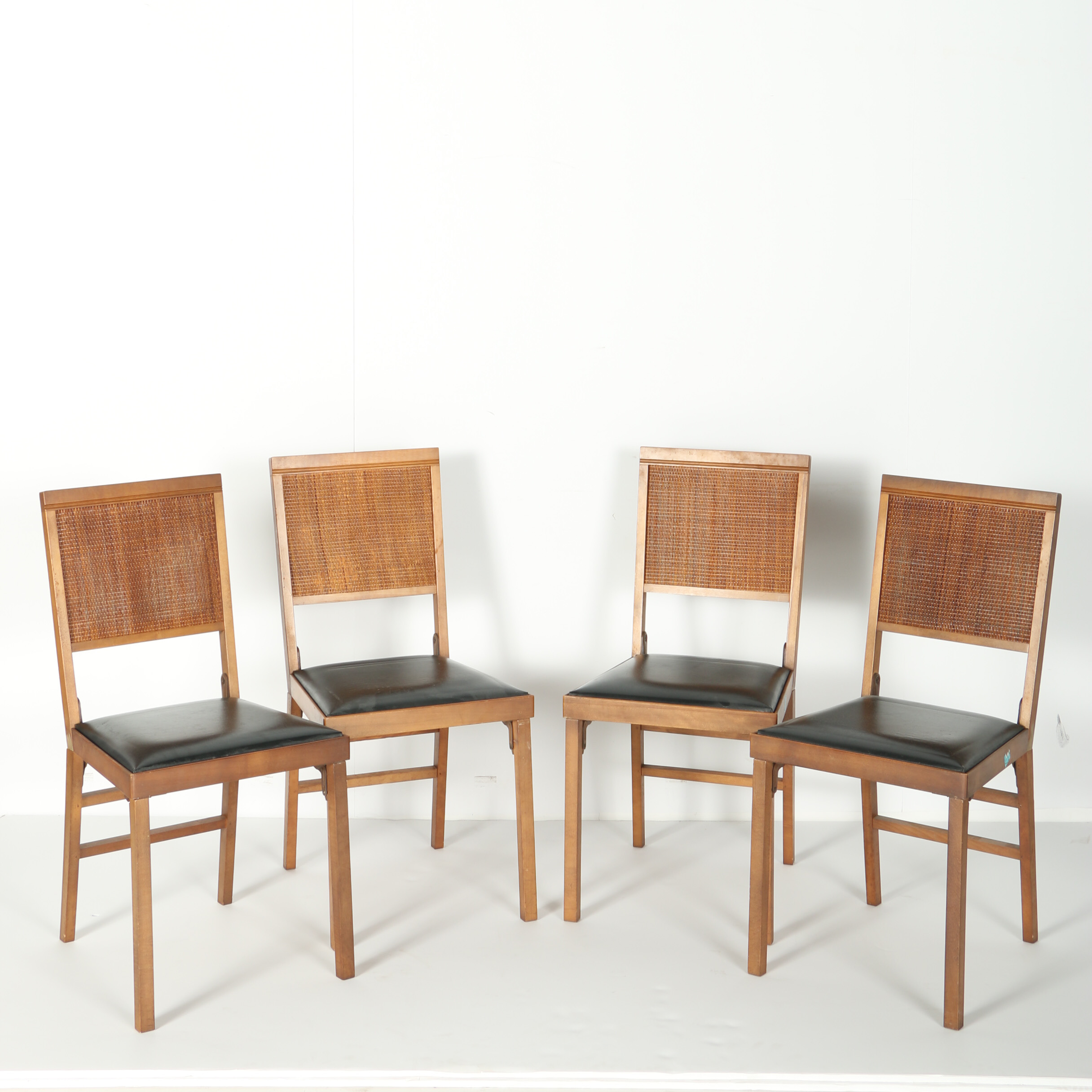 Set of Mid Century Modern Leg-o-Matic Folding Chairs