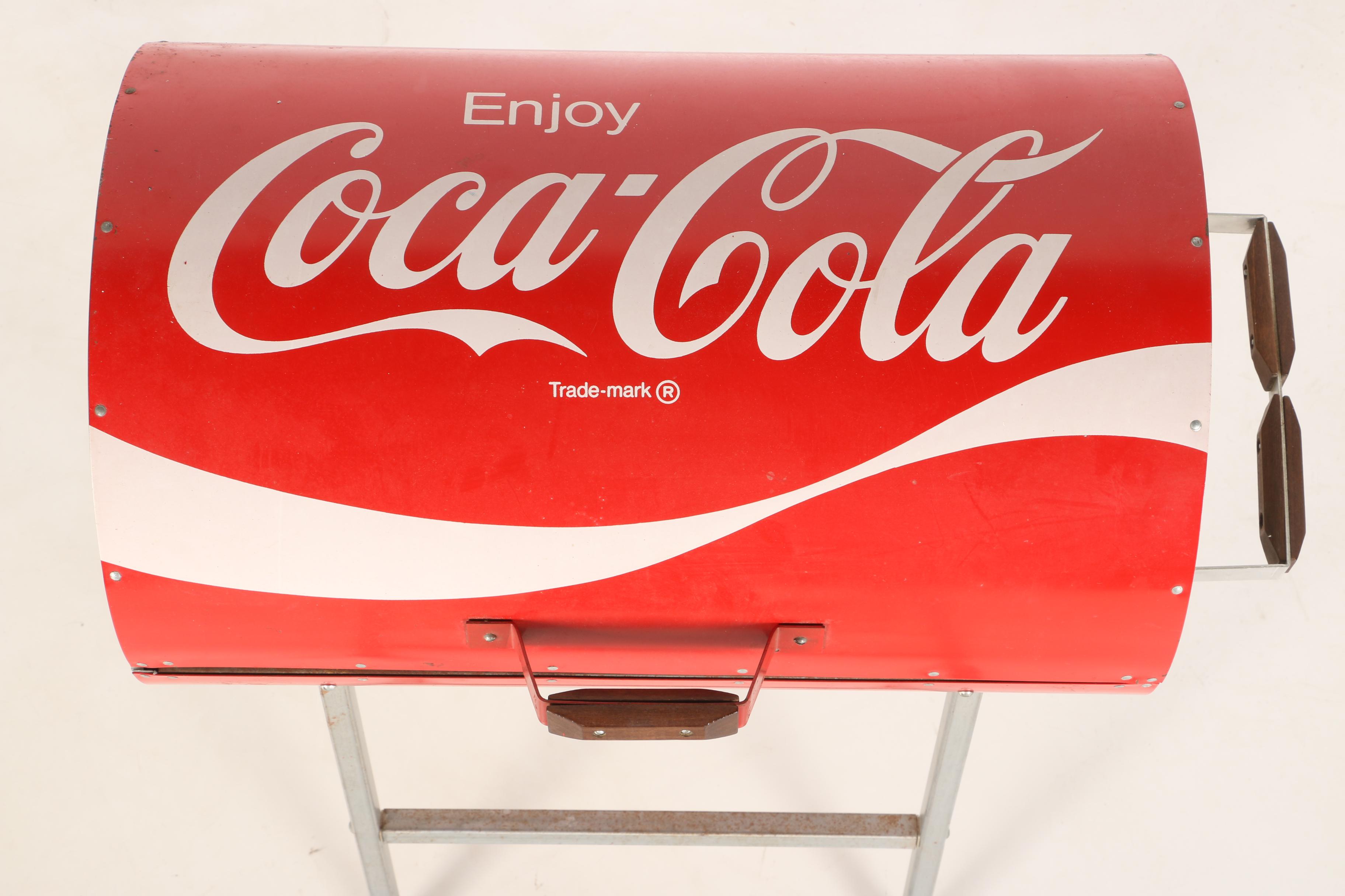 Coca-Cola Charcoal Grill and Apron