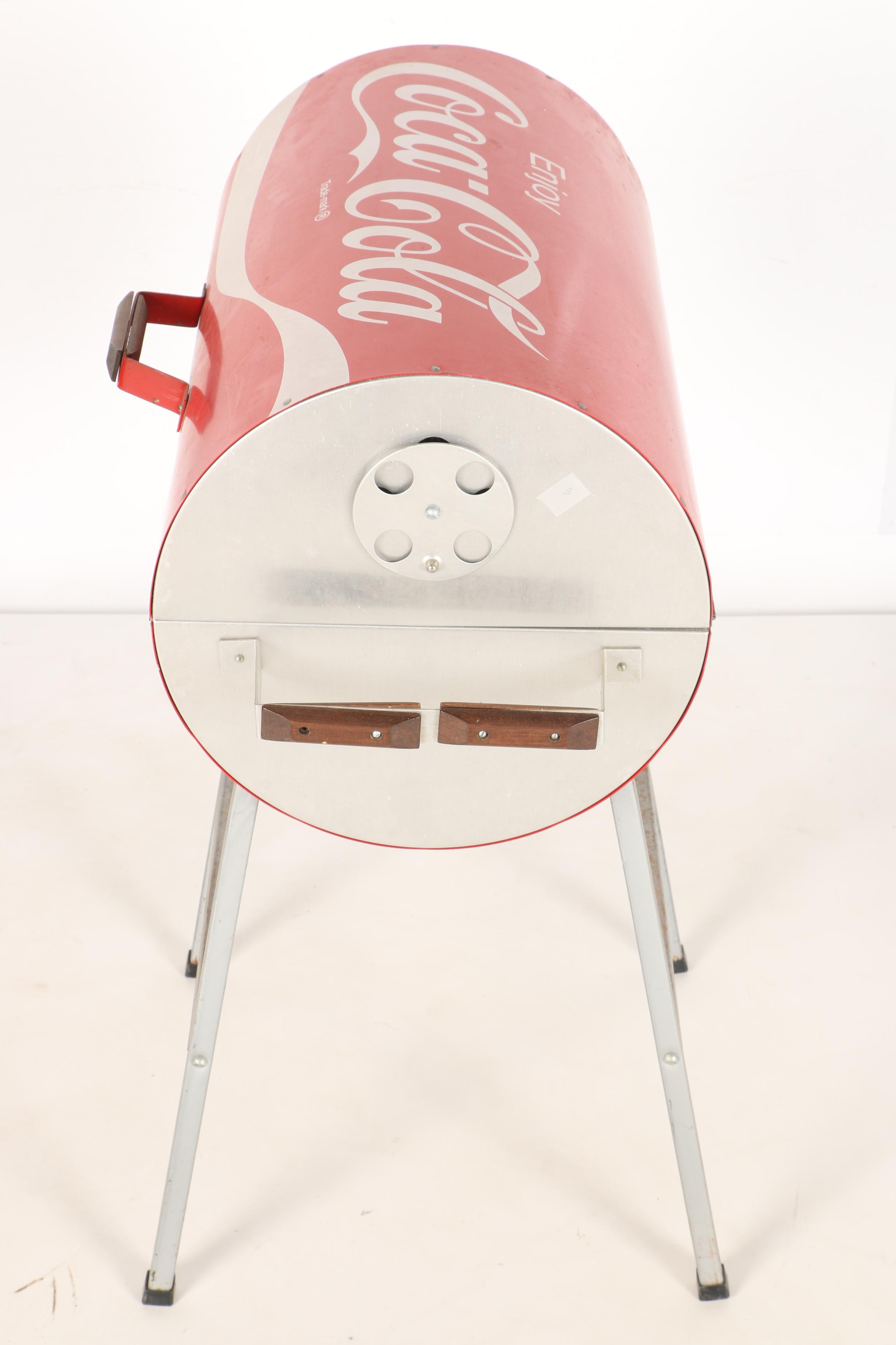Coca-Cola Charcoal Grill and Apron
