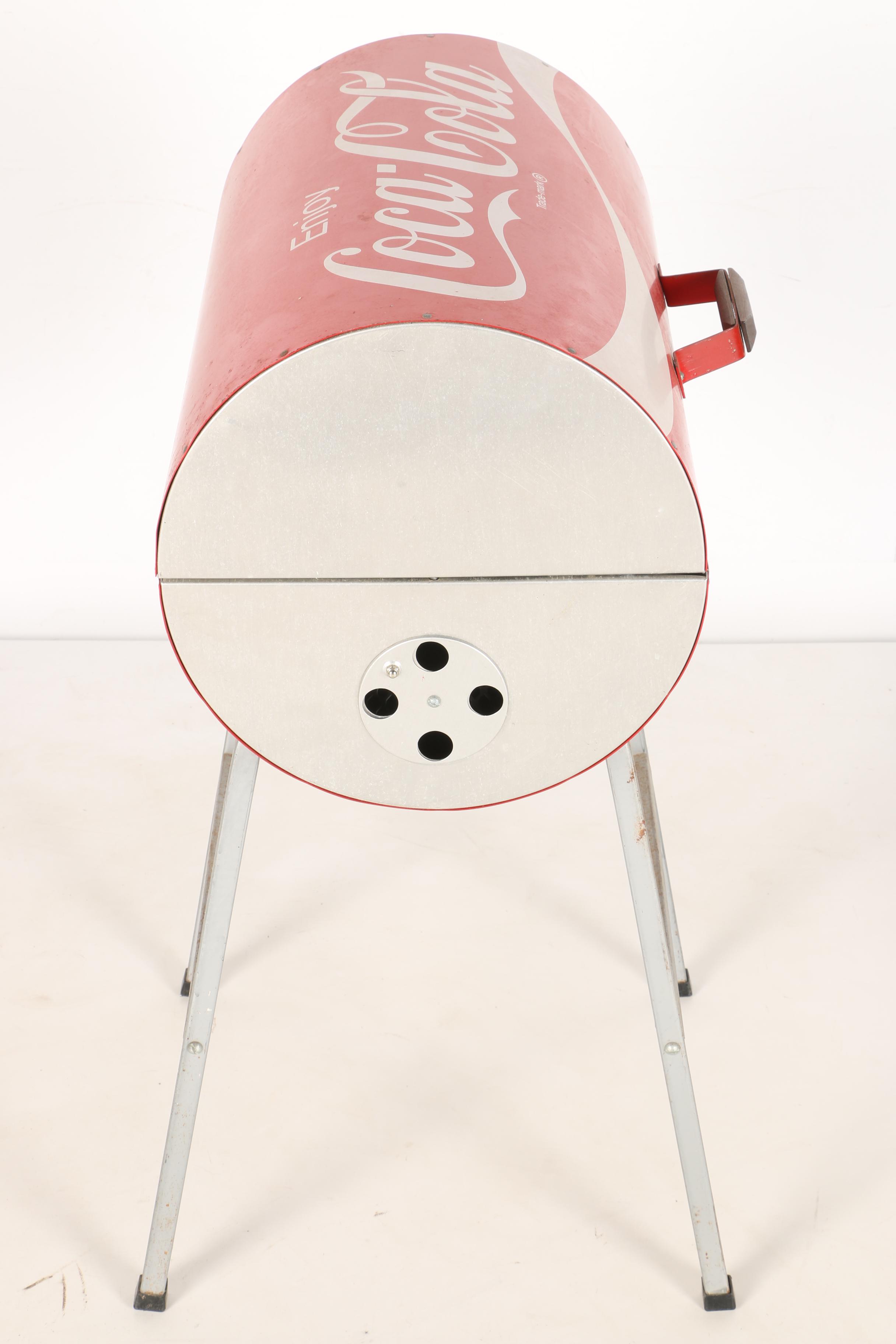 Coca-Cola Charcoal Grill and Apron