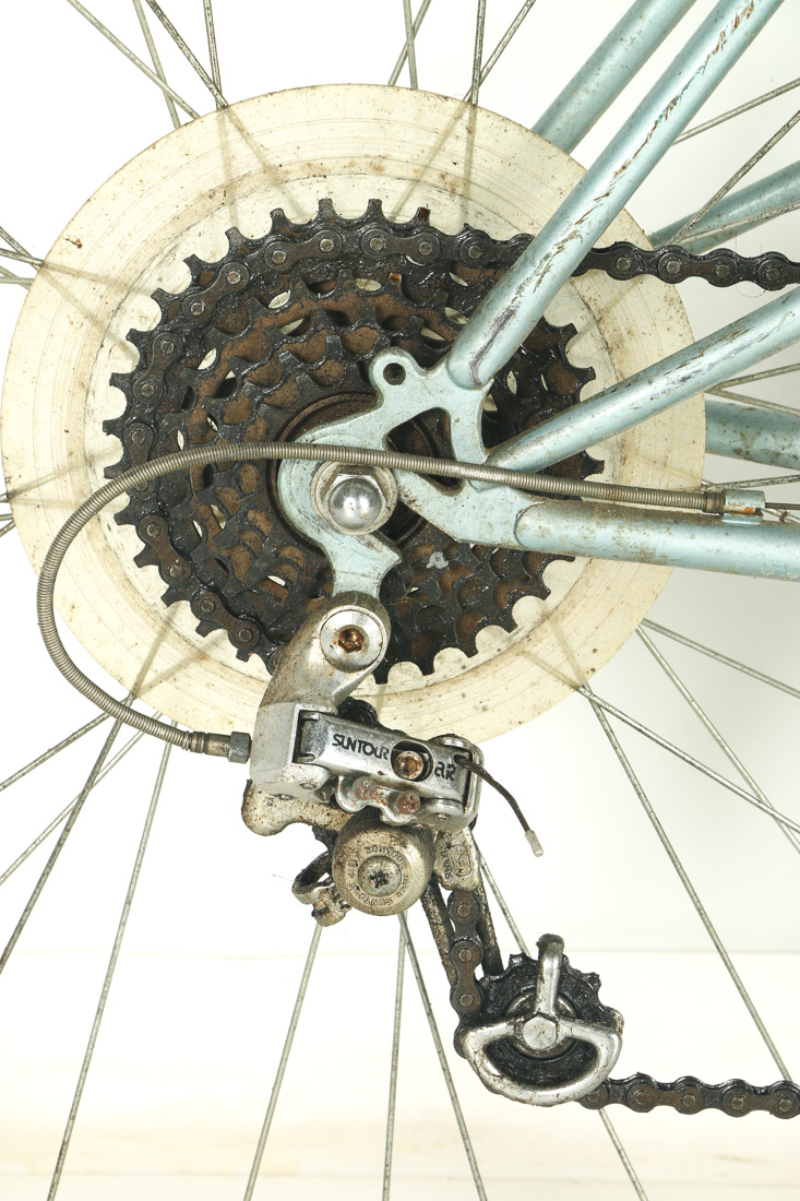 Pale Blue Univega Ten Speed Bike