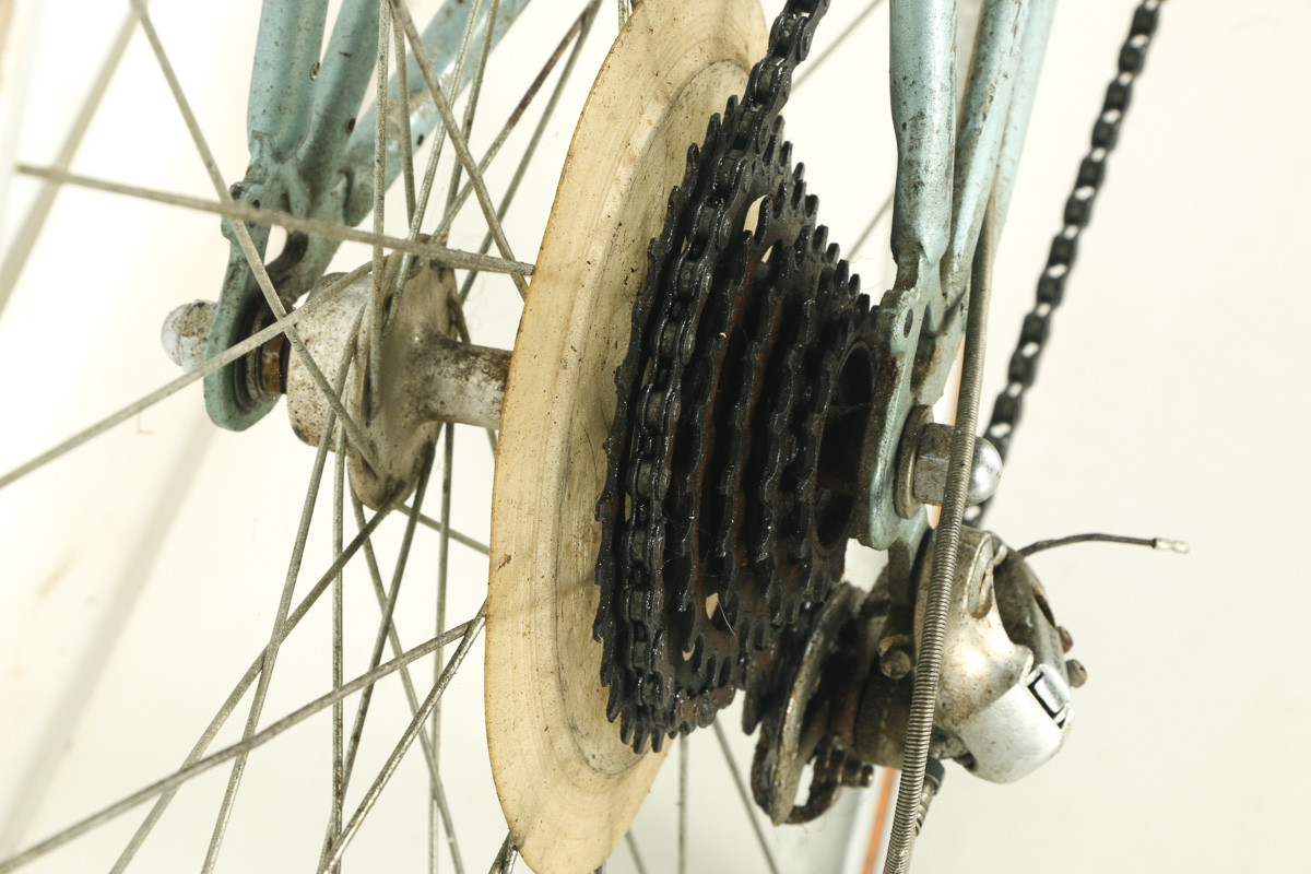 Pale Blue Univega Ten Speed Bike