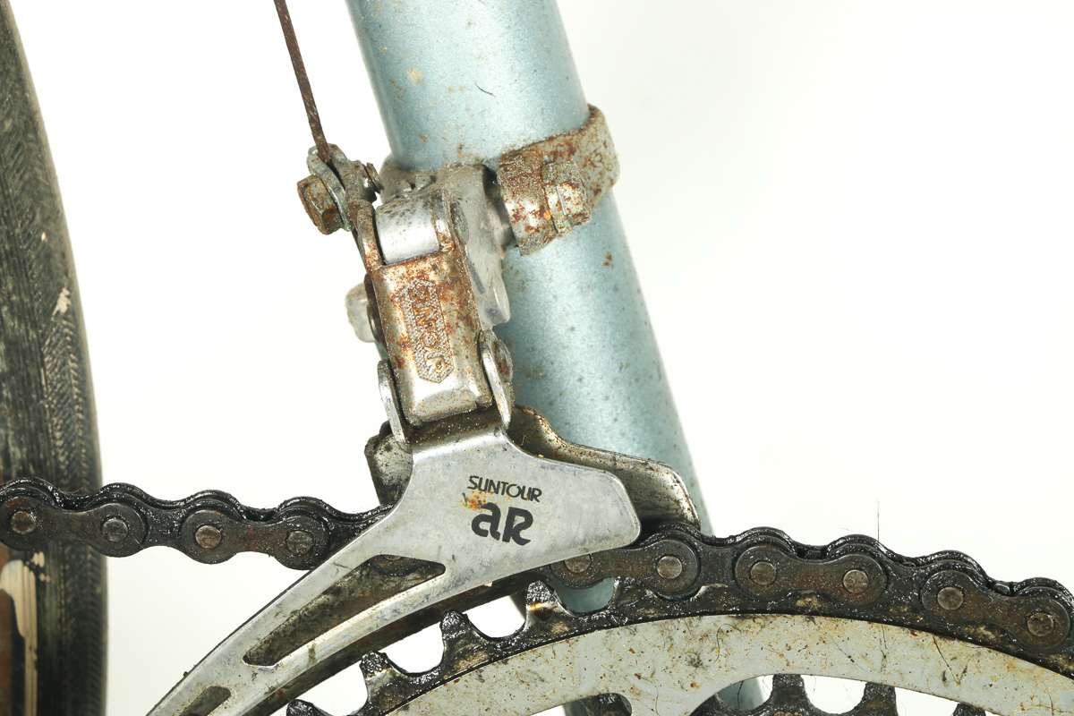 Pale Blue Univega Ten Speed Bike