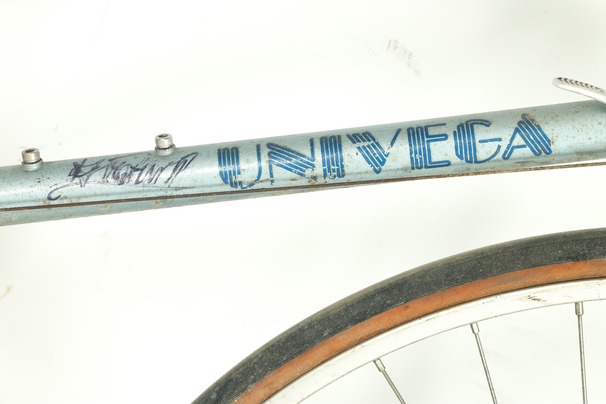 Pale Blue Univega Ten Speed Bike