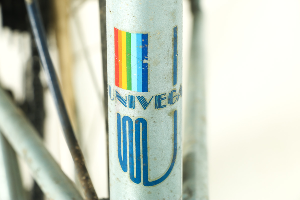 Pale Blue Univega Ten Speed Bike