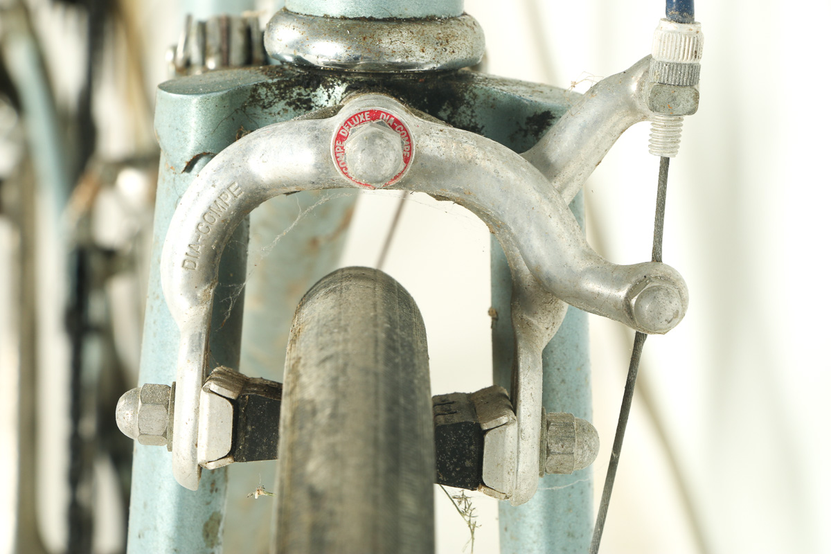 Pale Blue Univega Ten Speed Bike