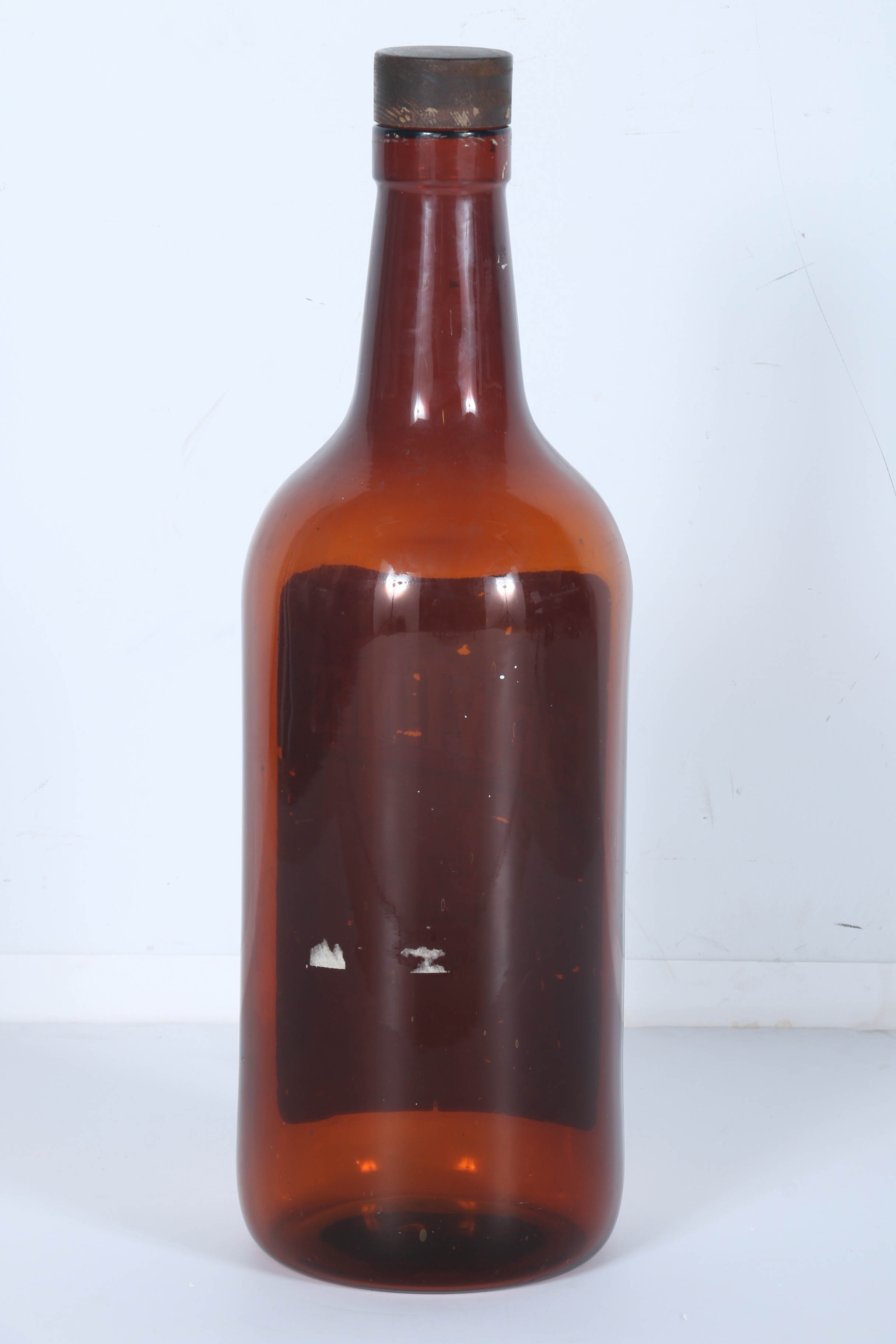 Circa 1960 Vintage Early Times Display Glass Bottle