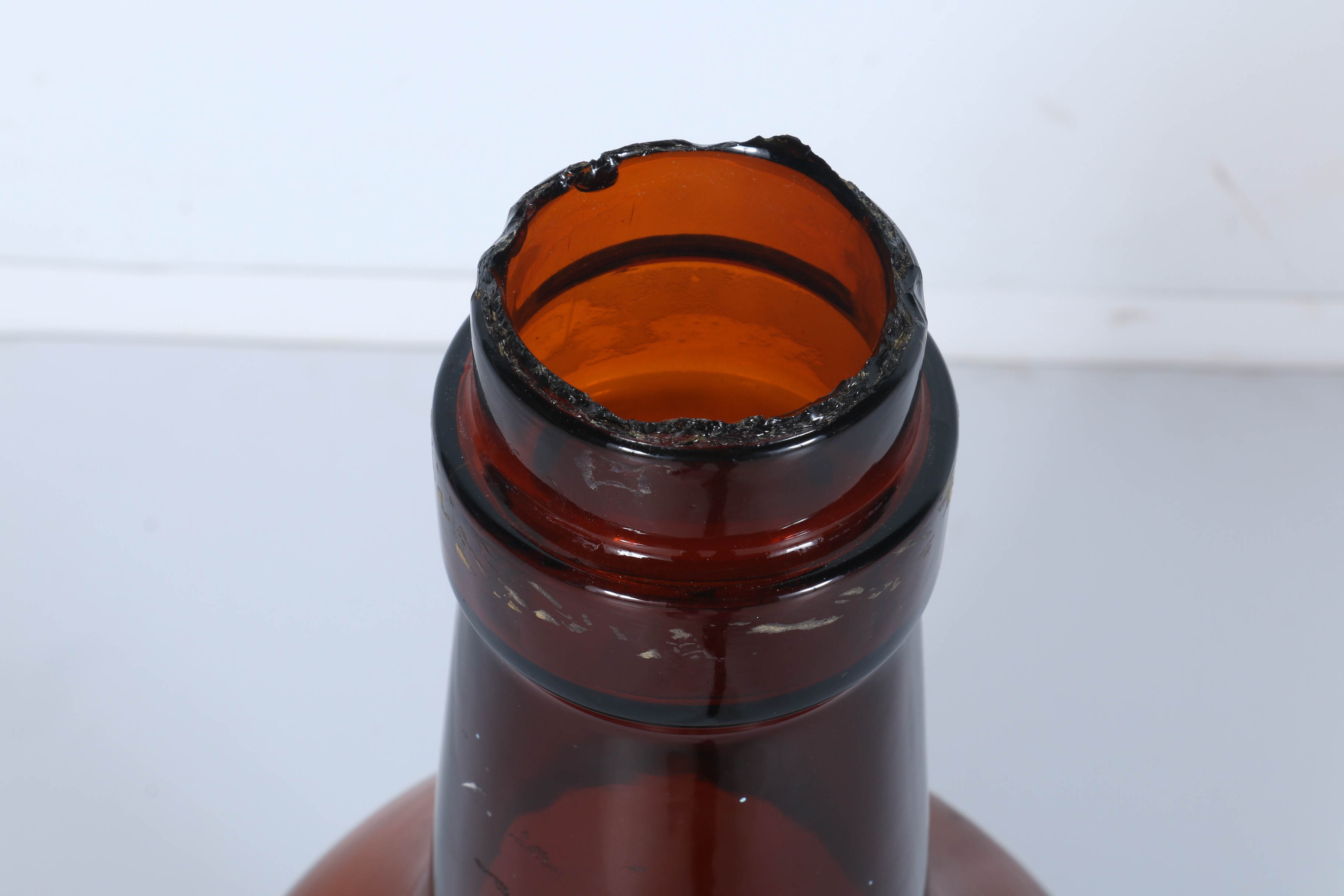 Circa 1960 Vintage Early Times Display Glass Bottle