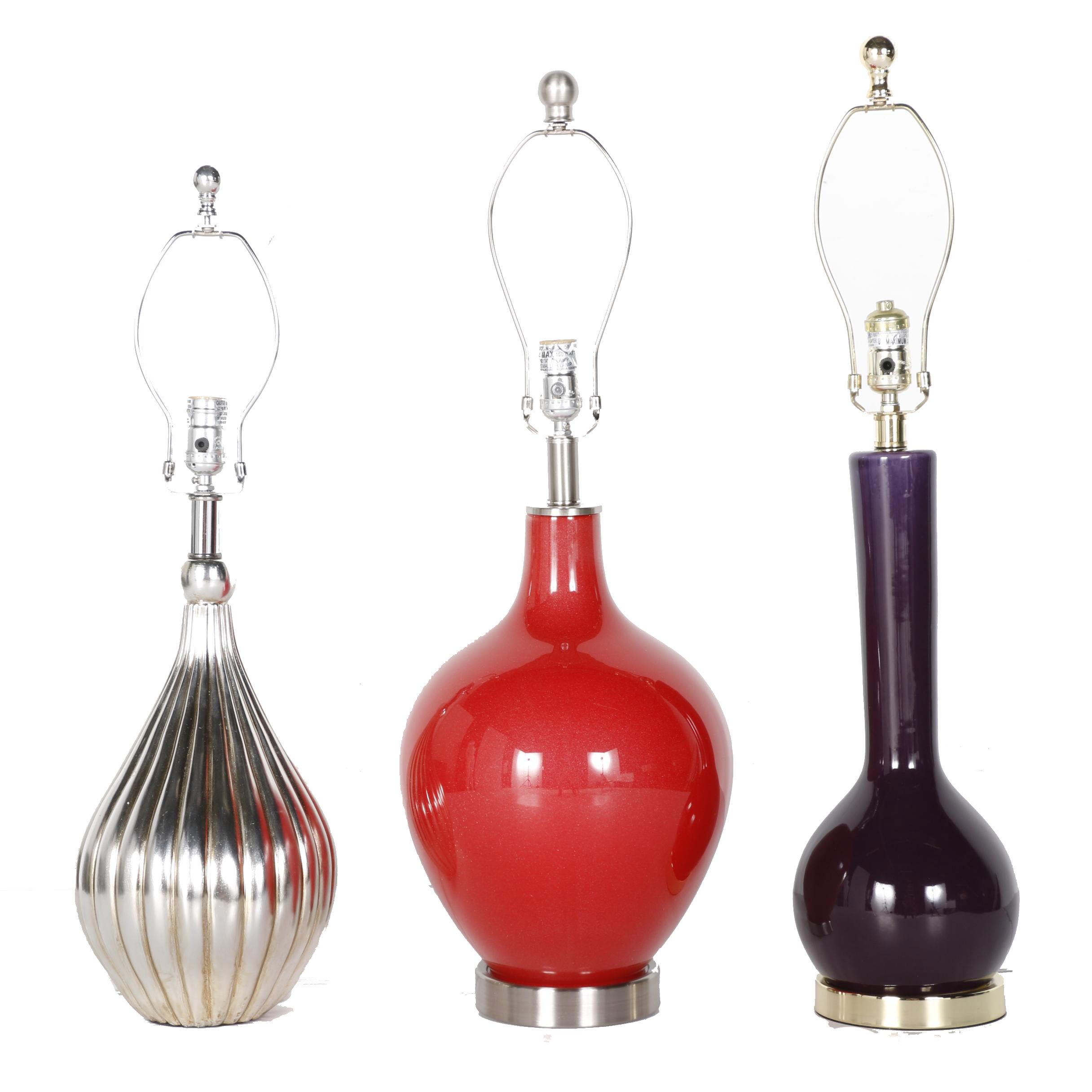 Contemporary Safavieh Table Lamp Set