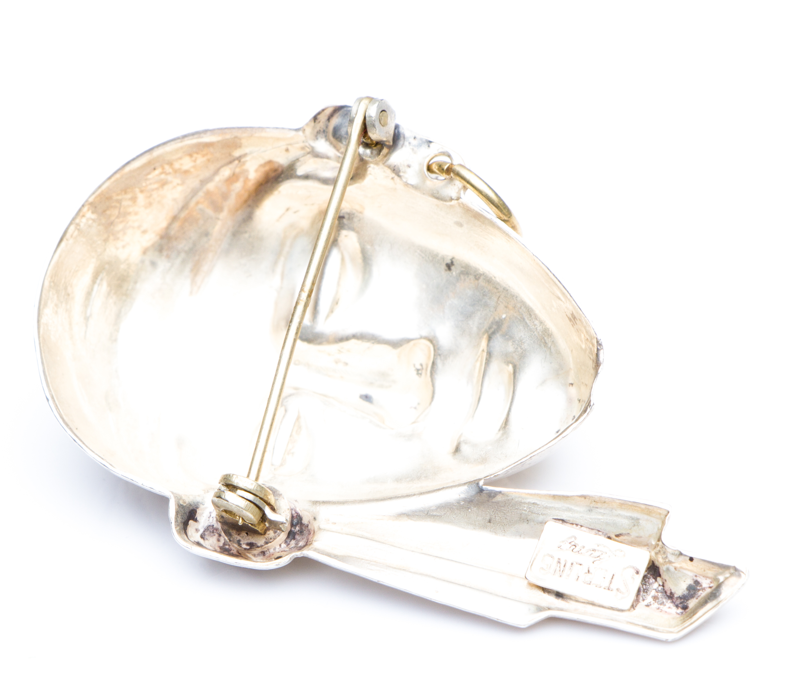 Vintage Sterling Silver Brooch