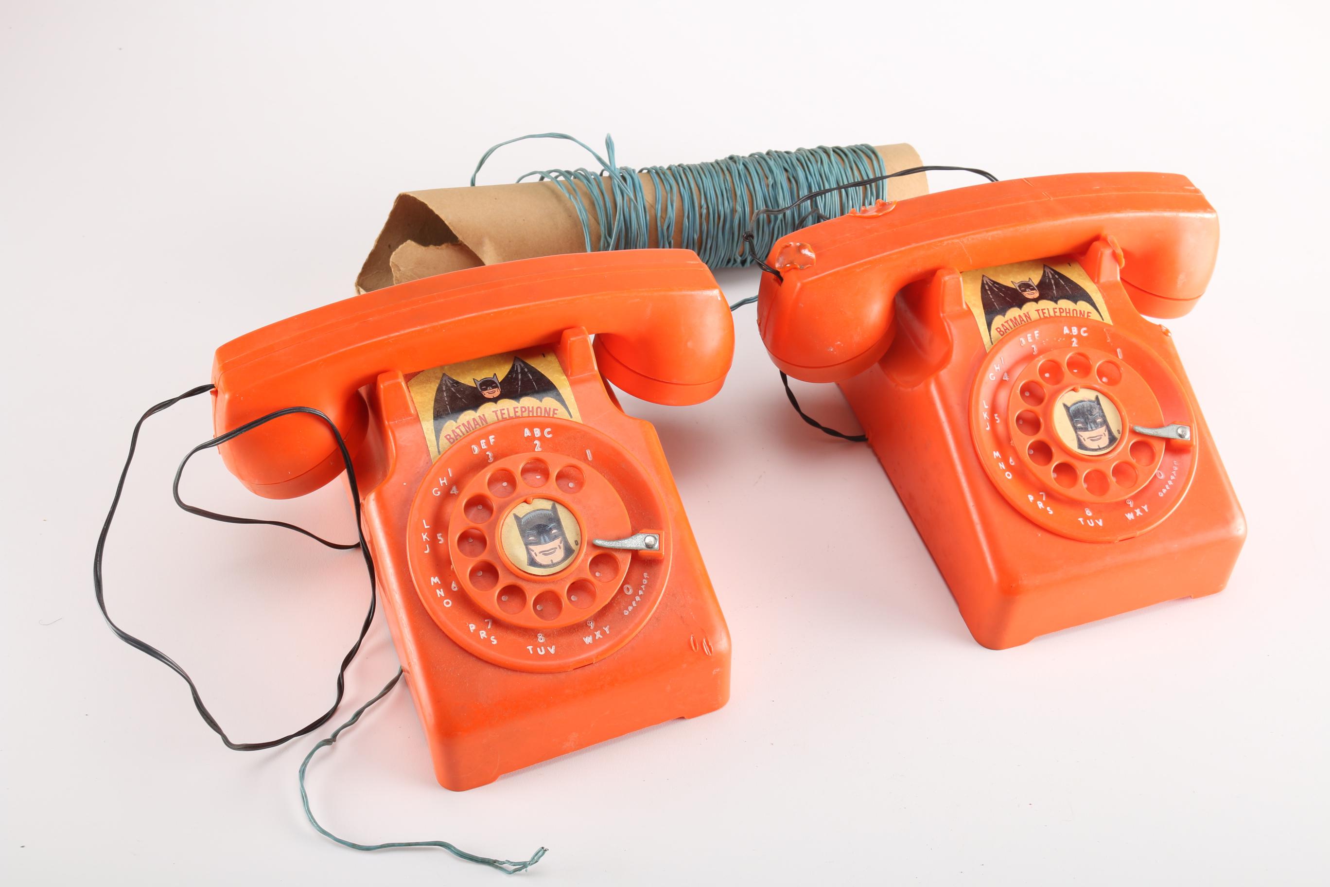 1966 Remco Batman Telephones