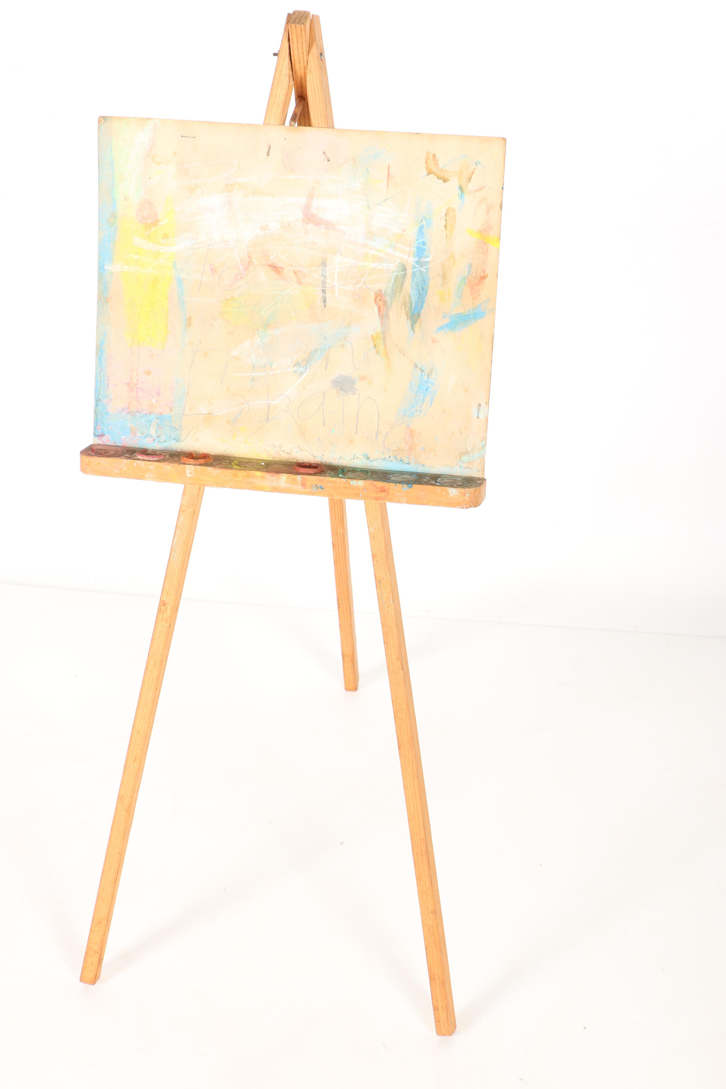 Kid's Vintage Desk and Easel