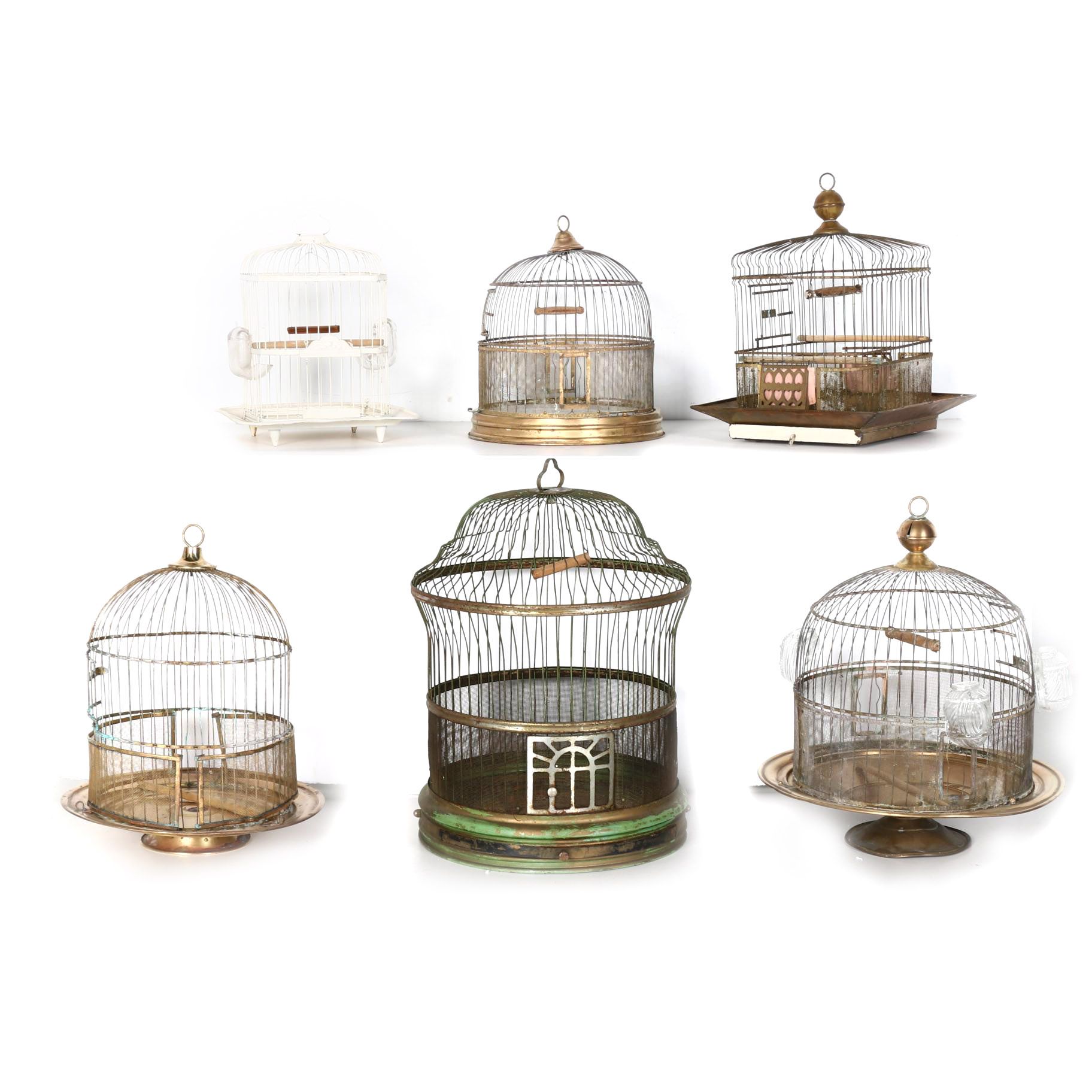 Collection of Bird Cages