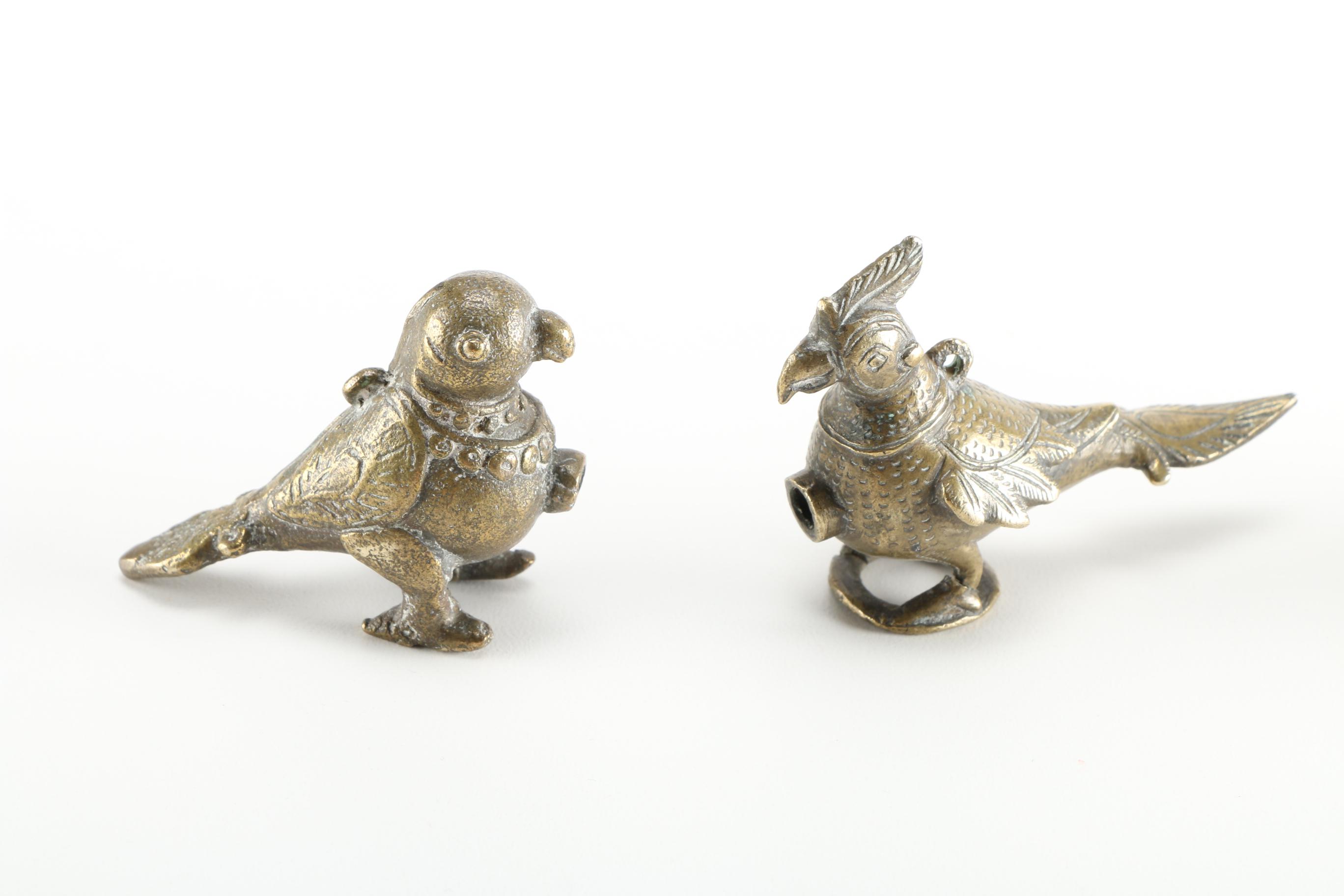 Group of Six Small Metal Figurines