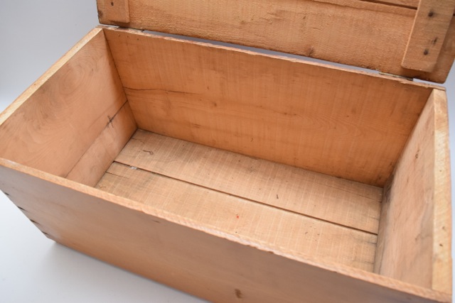 Vintage Pine Storage Box