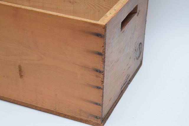 Vintage Pine Storage Box