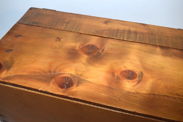 Vintage Pine Storage Box