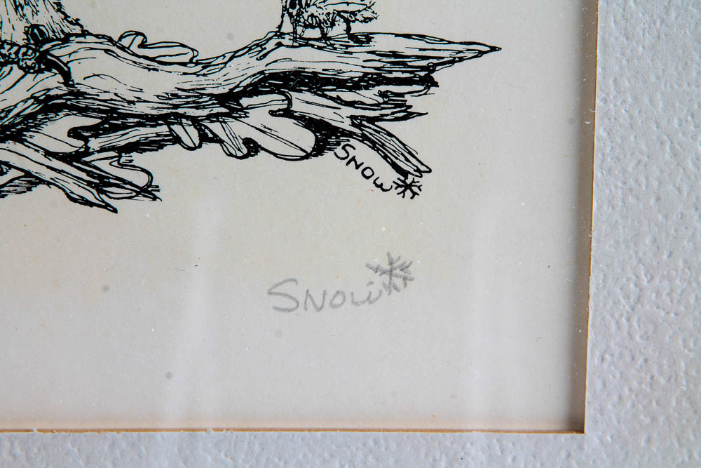 Collection of Lithographs of Woodland Creatures by Snow