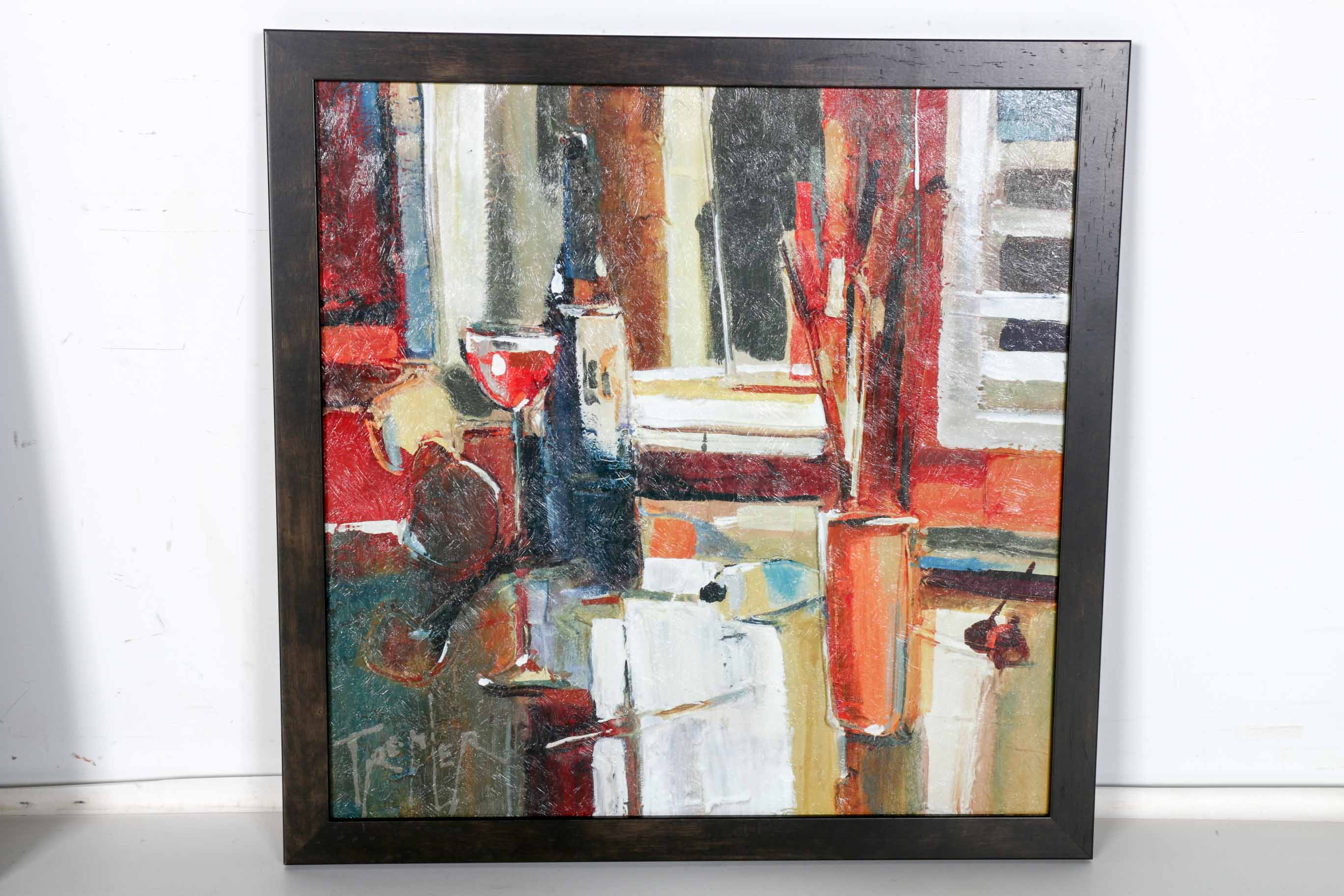 Framed Offset Lithographs After Yuri Tremler "Warm Reflections"