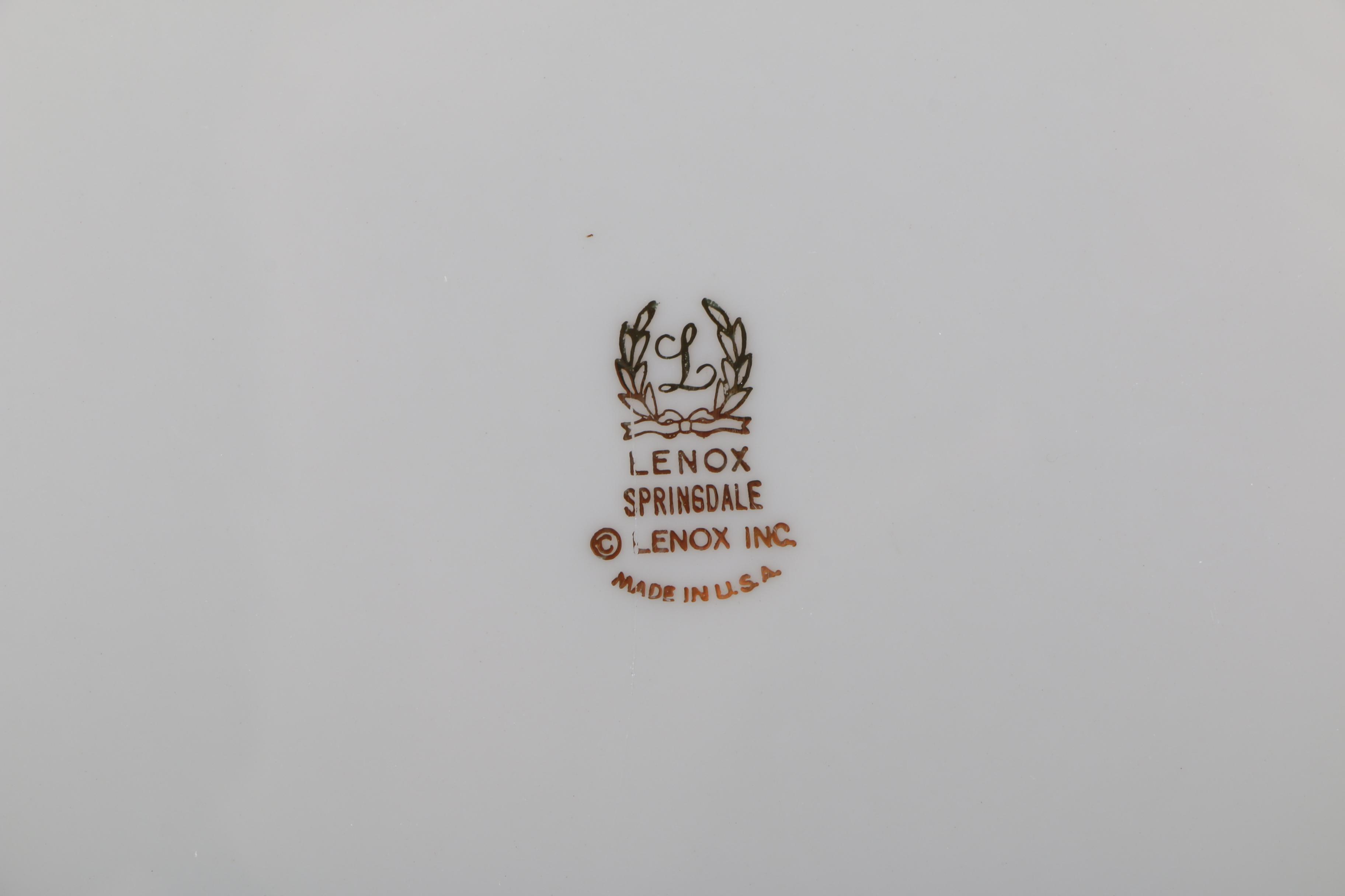 Lenox "Springdale" China