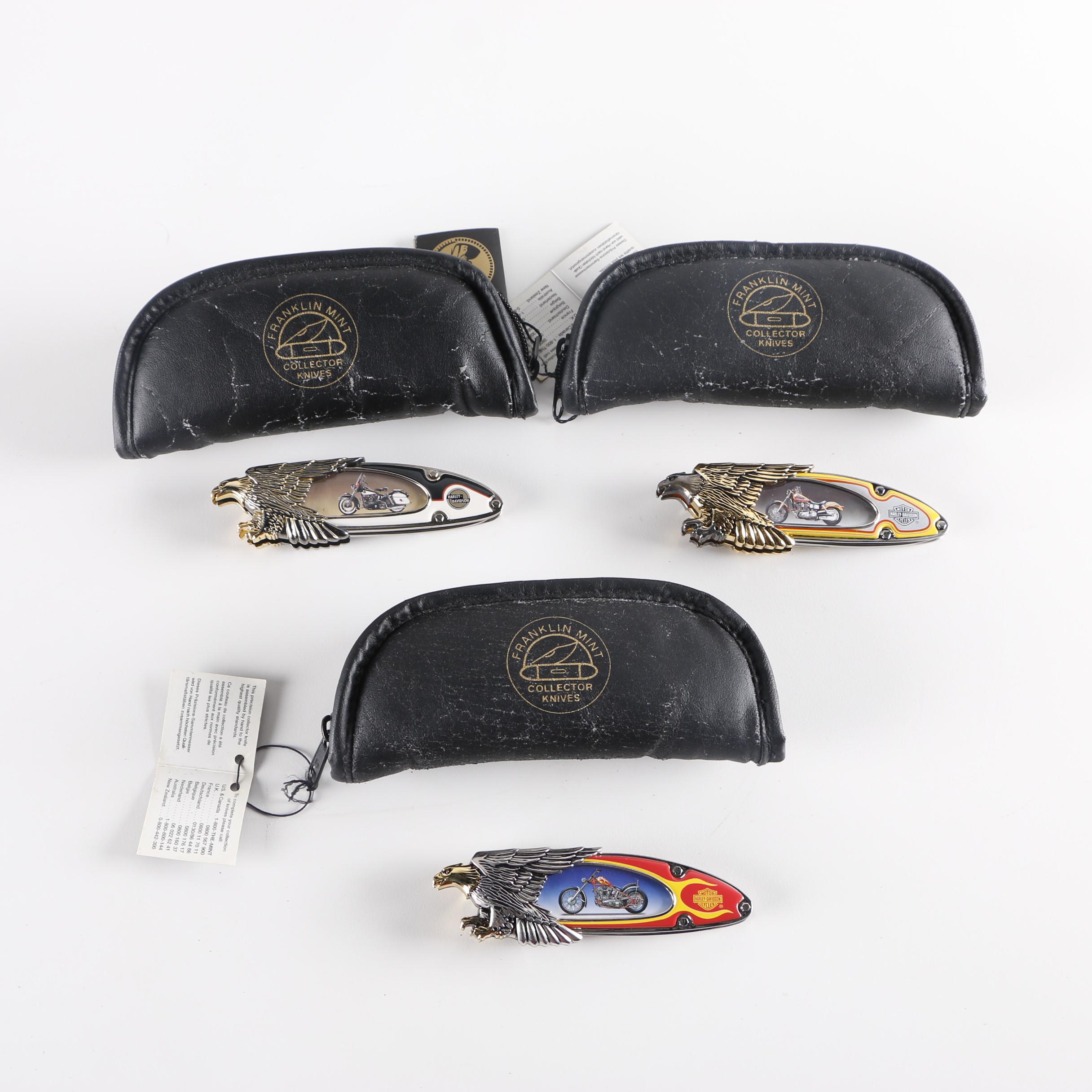 Franklin Mint Harley-Davidson Collectors Knives