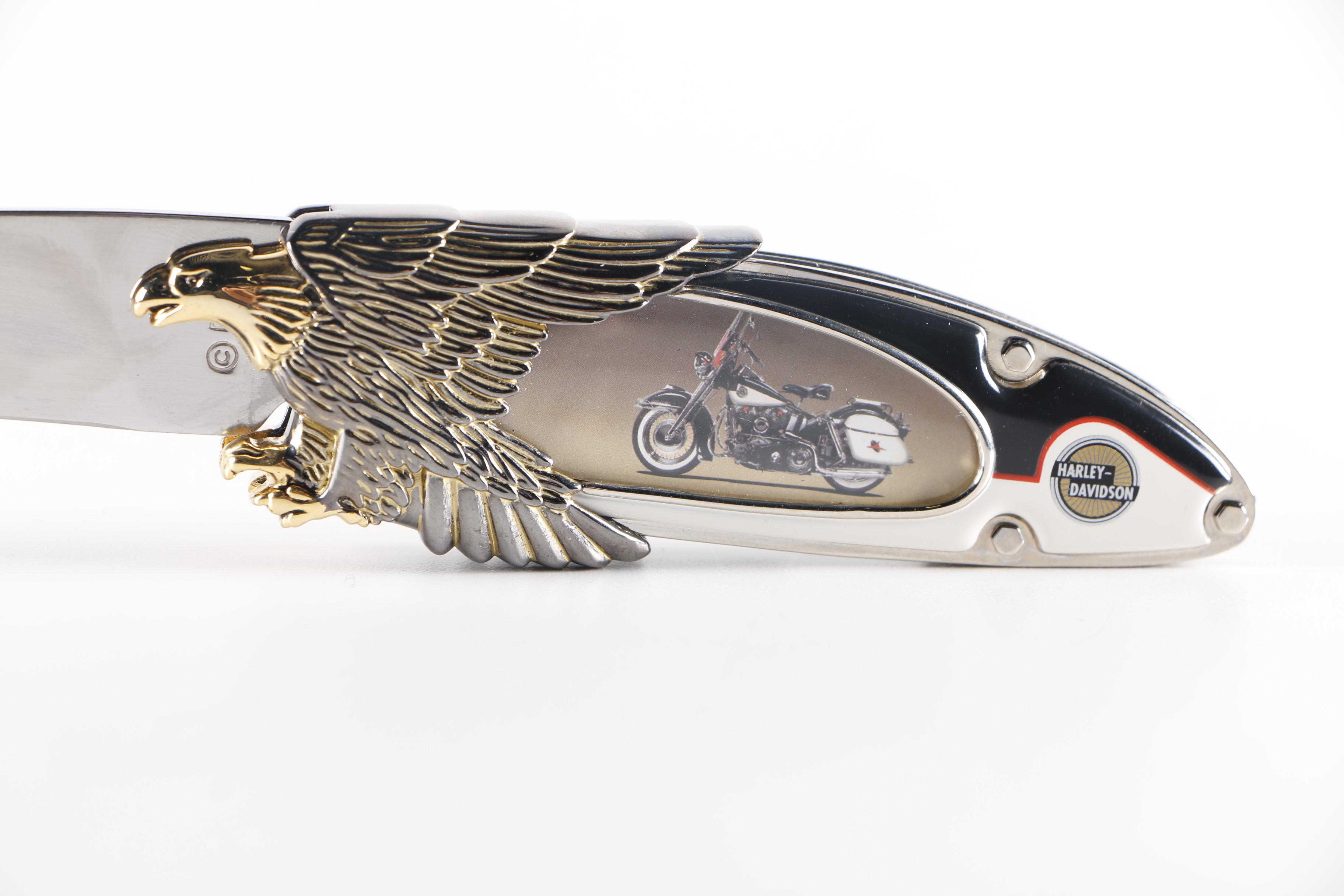 Franklin Mint Harley-Davidson Collectors Knives