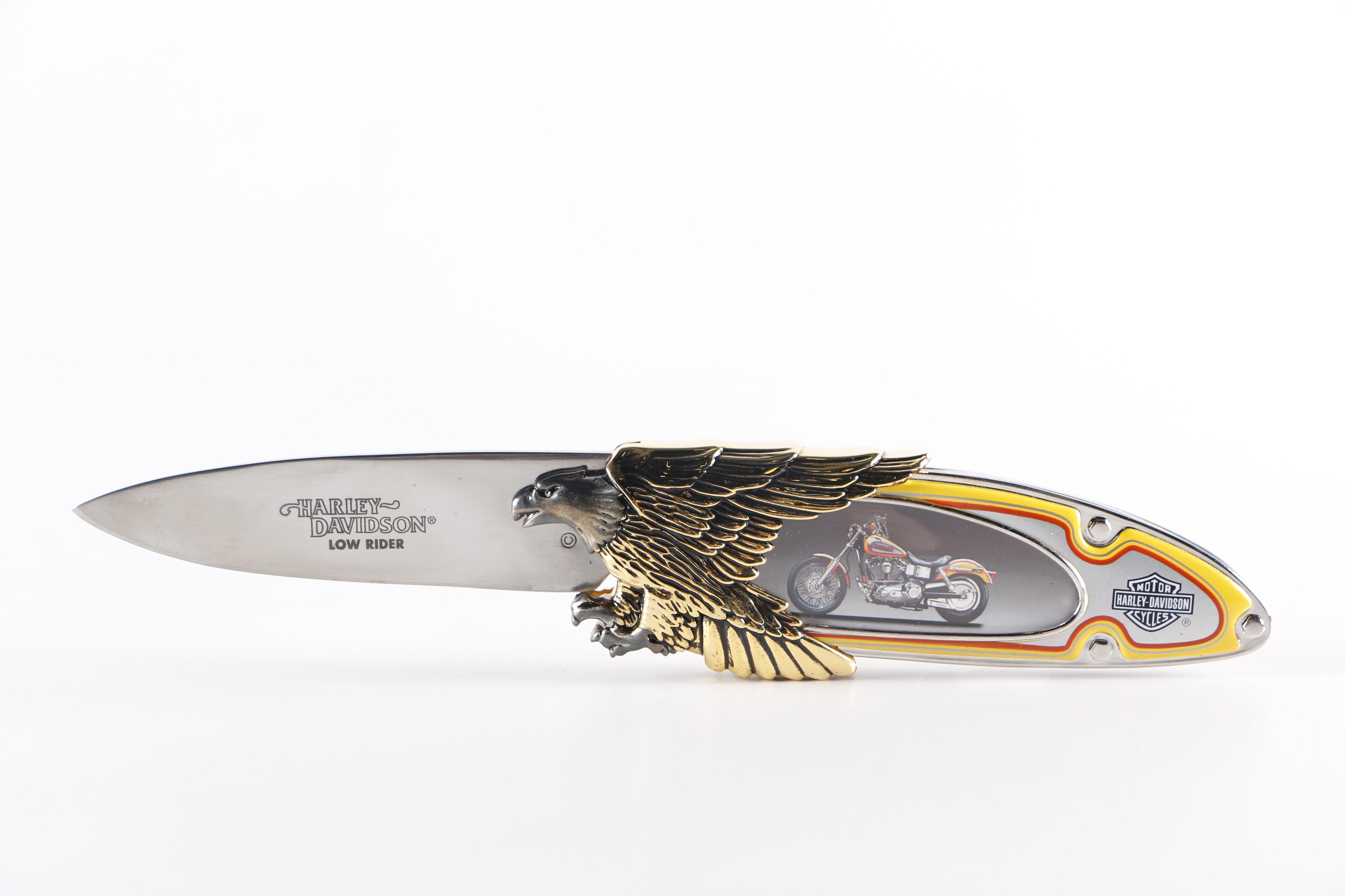 Franklin Mint Harley-Davidson Collectors Knives