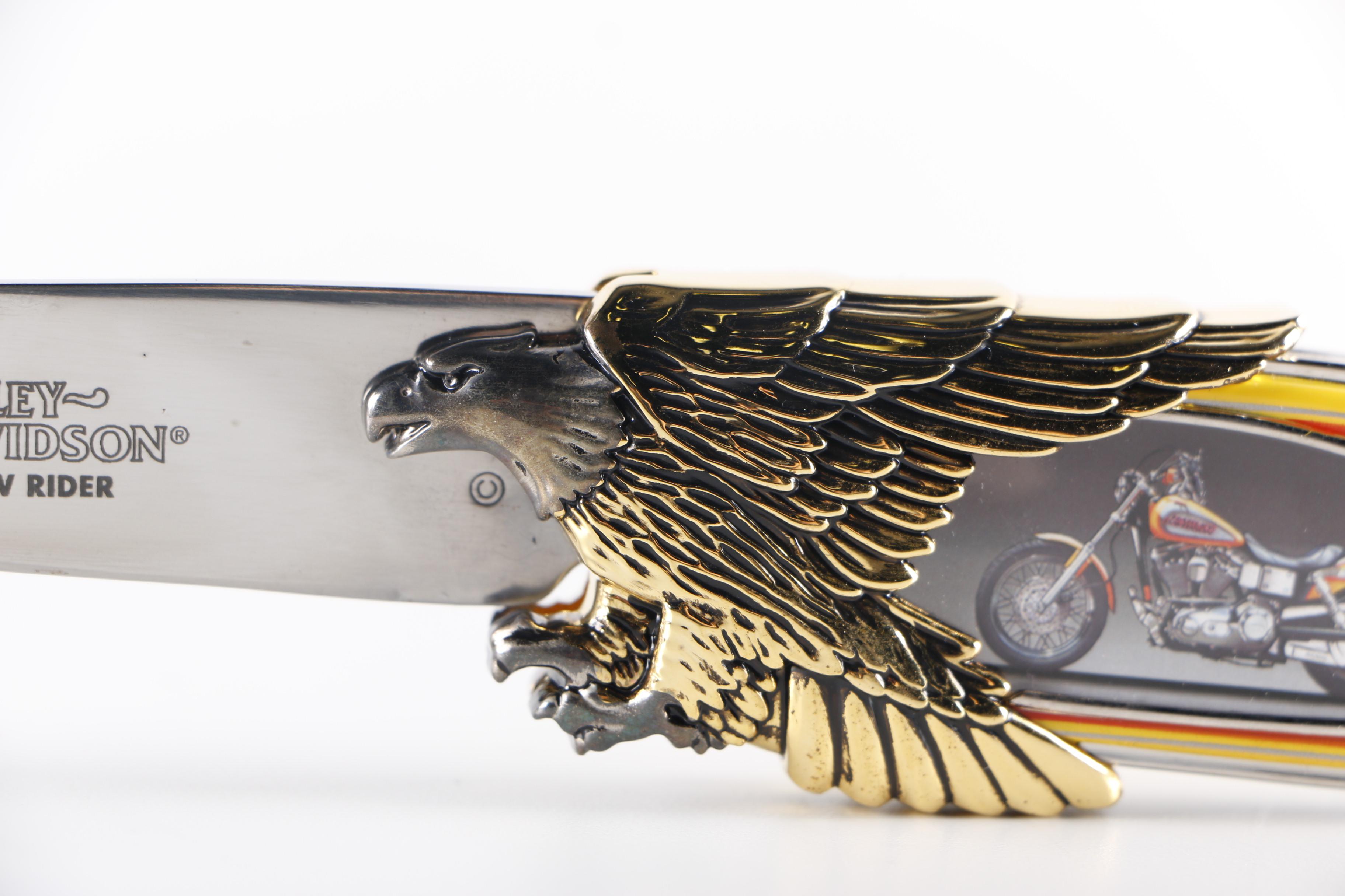 Franklin Mint Harley-Davidson Collectors Knives