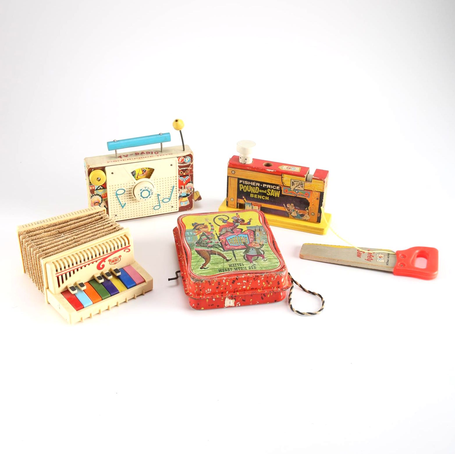 Vintage Musical and Noisemaker Toys
