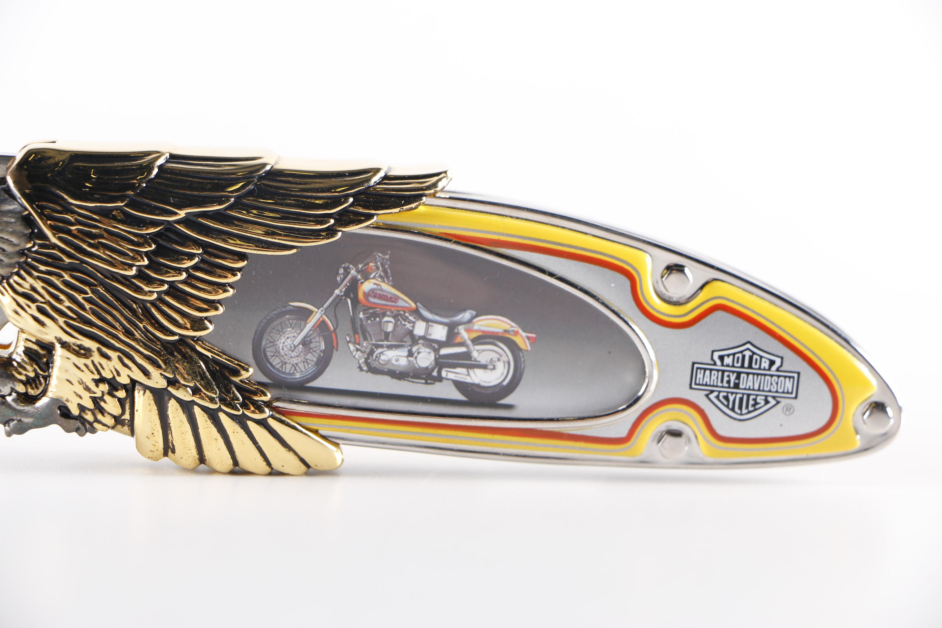 Franklin Mint Harley-Davidson Collectors Knives