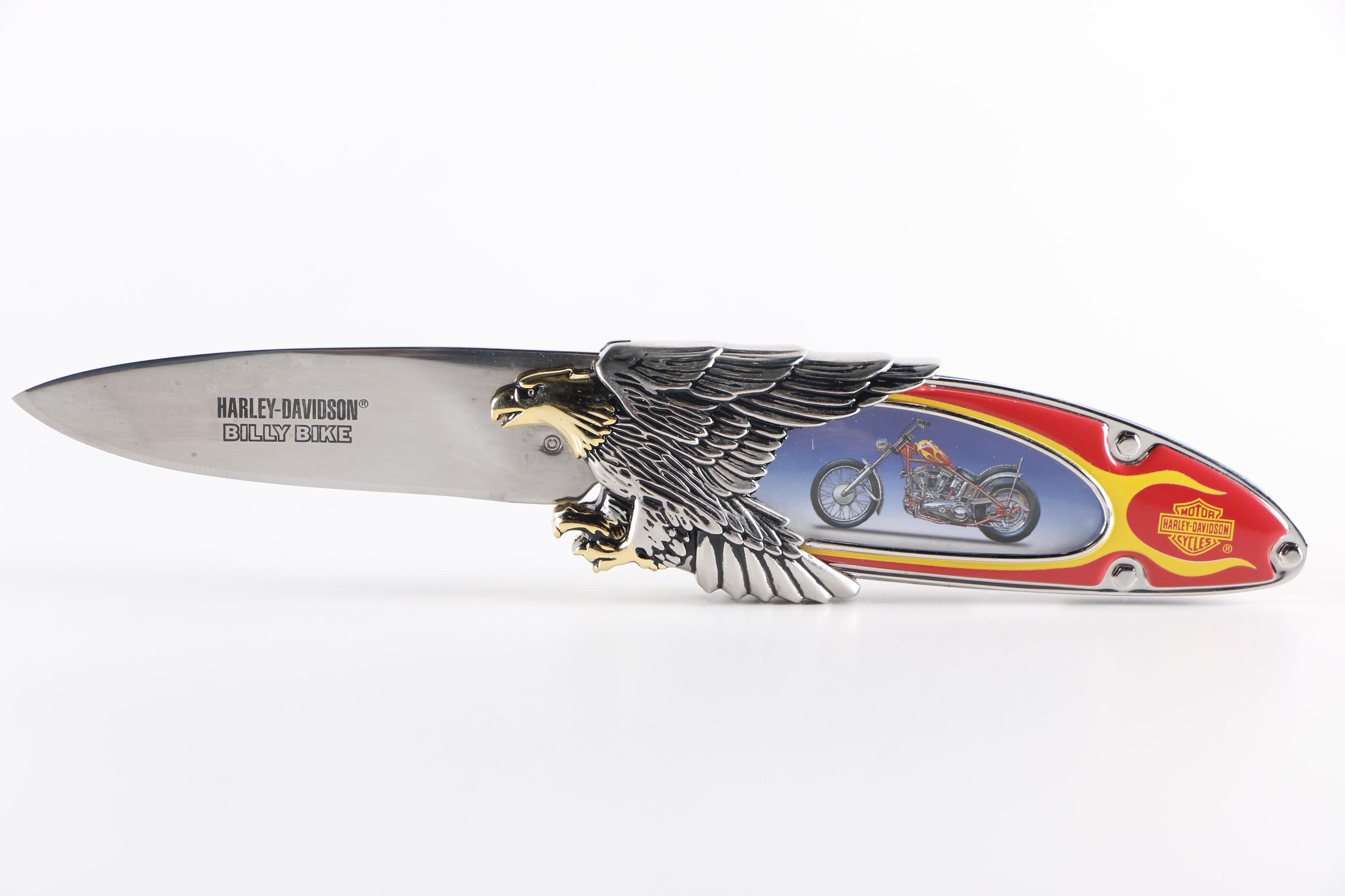 Franklin Mint Harley-Davidson Collectors Knives