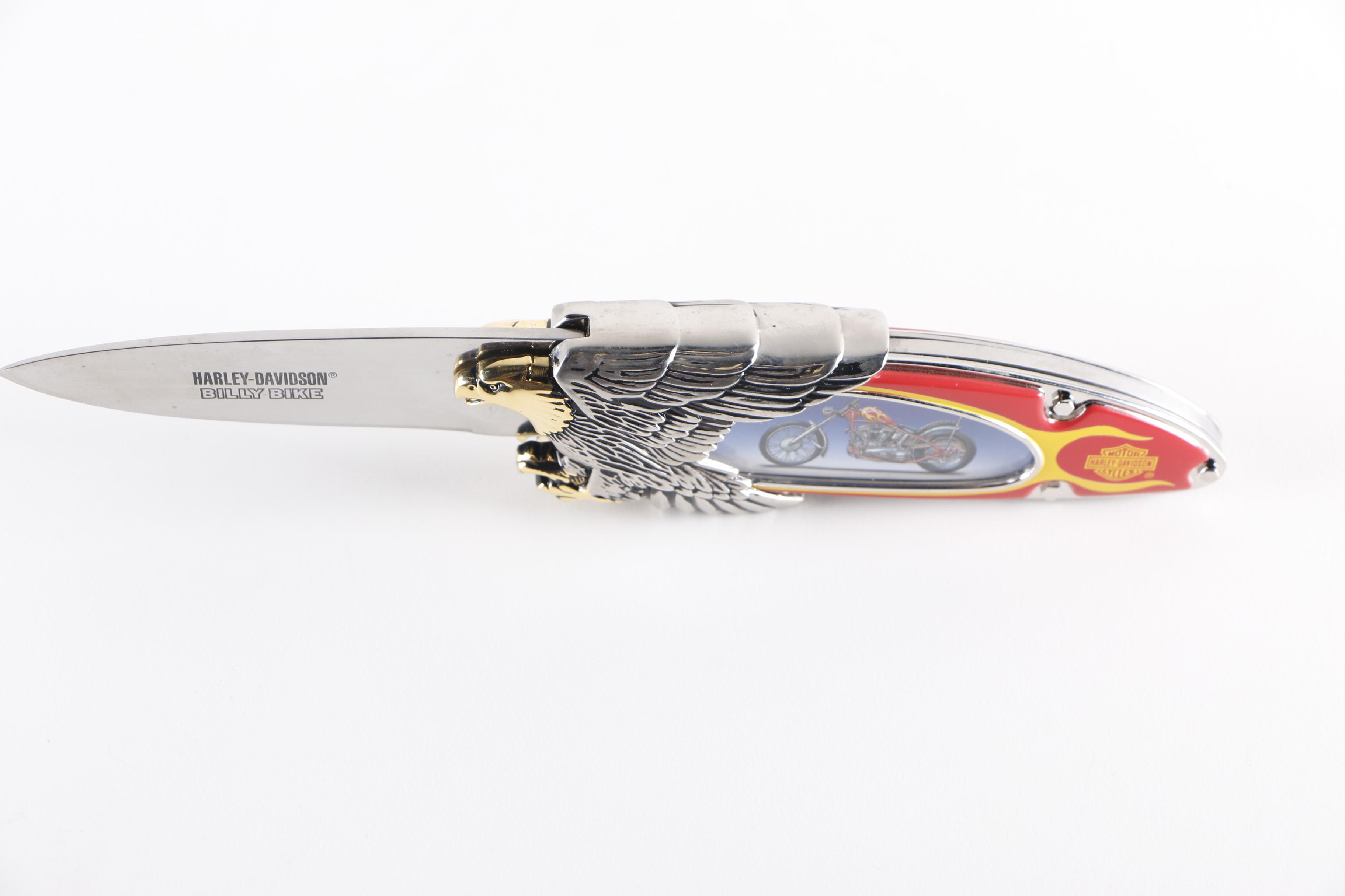 Franklin Mint Harley-Davidson Collectors Knives