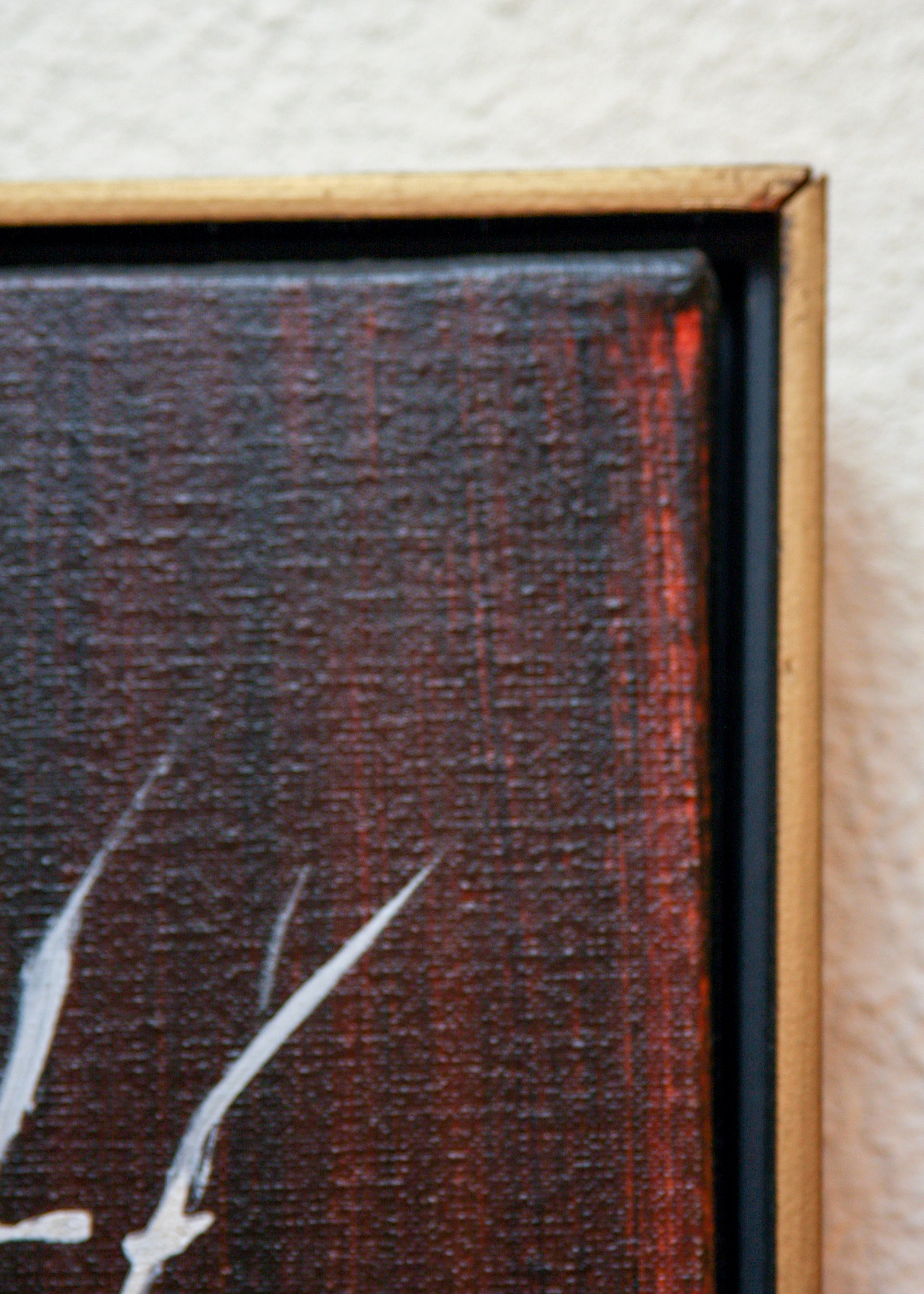 Murry Acrylic Painting "White Birches"