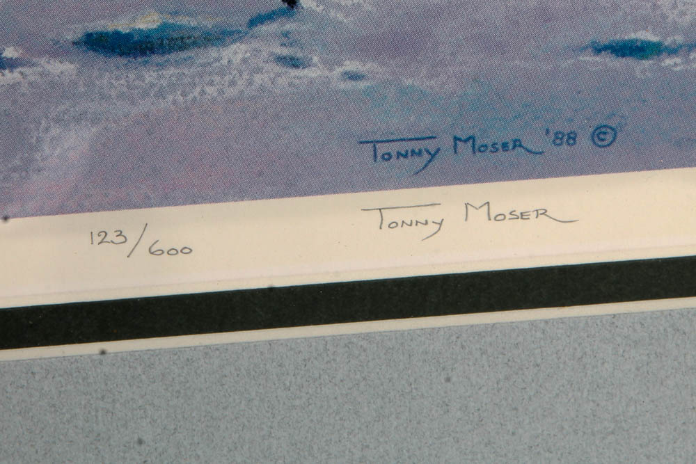 Original Offset Lithograph by Tonny Moser