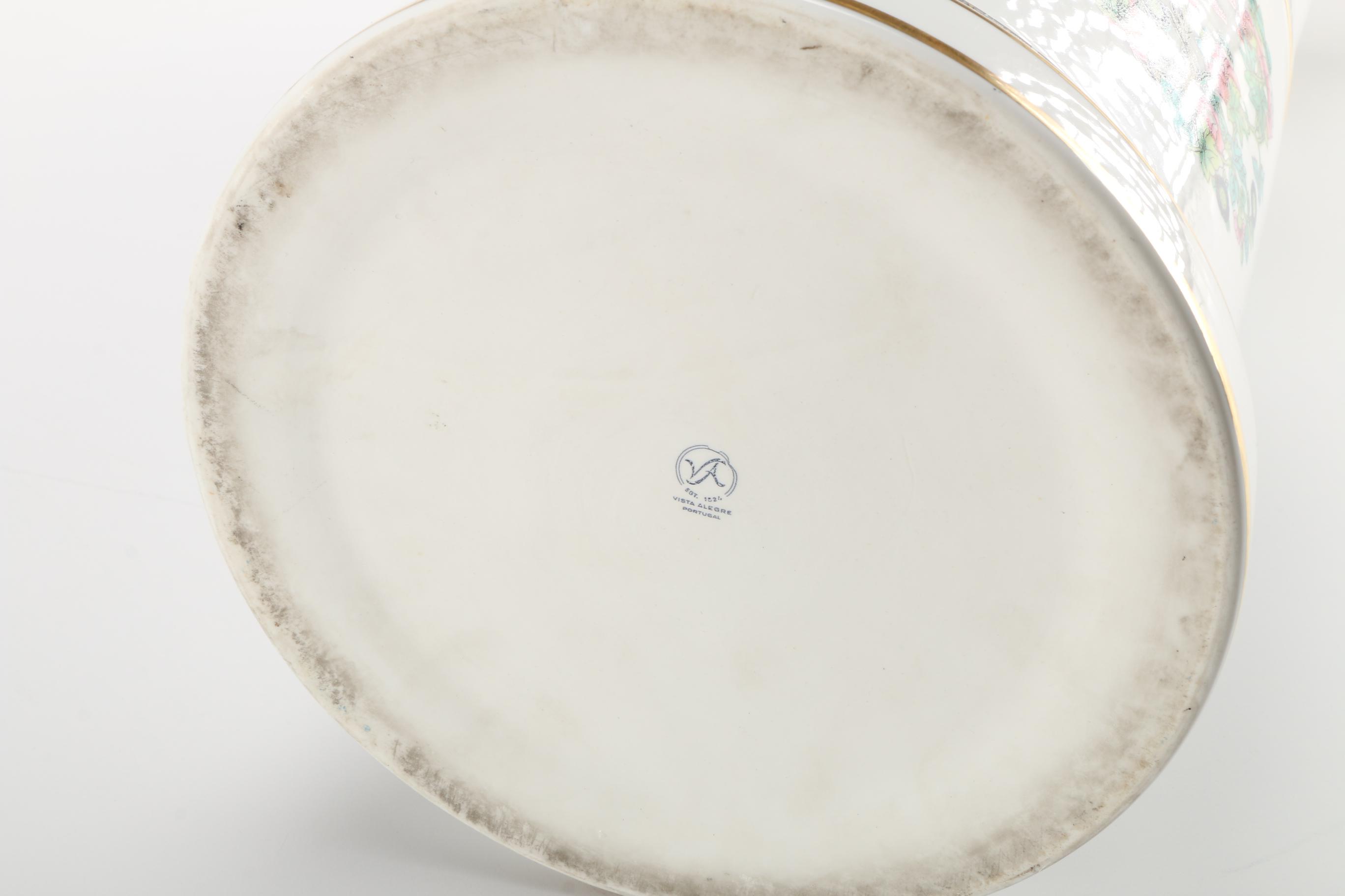 Vista Alegre Ceramic Vase