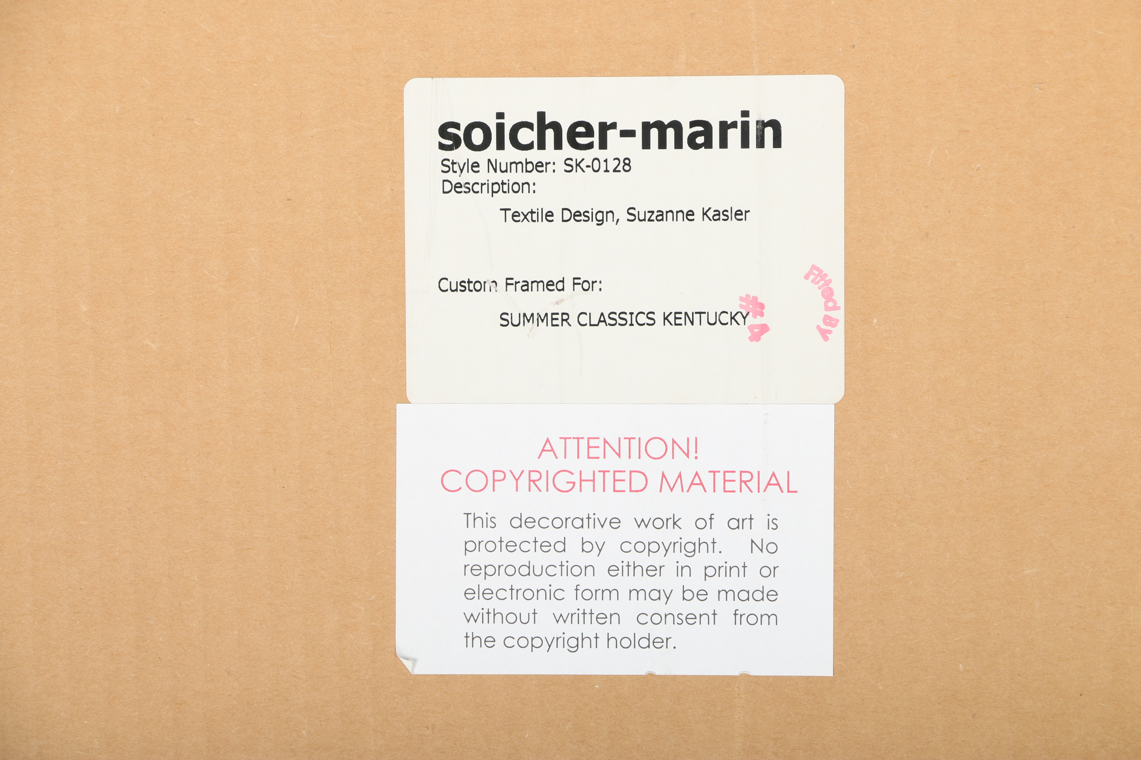 Offset Lithograph of Floral Pattern