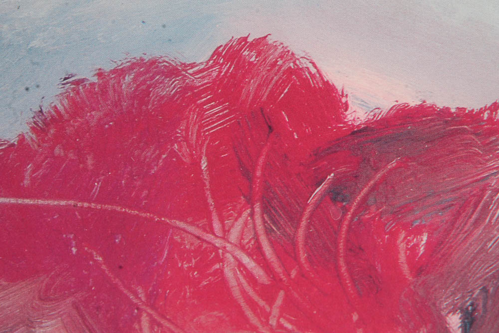 Framed Abstract Offset Lithograph